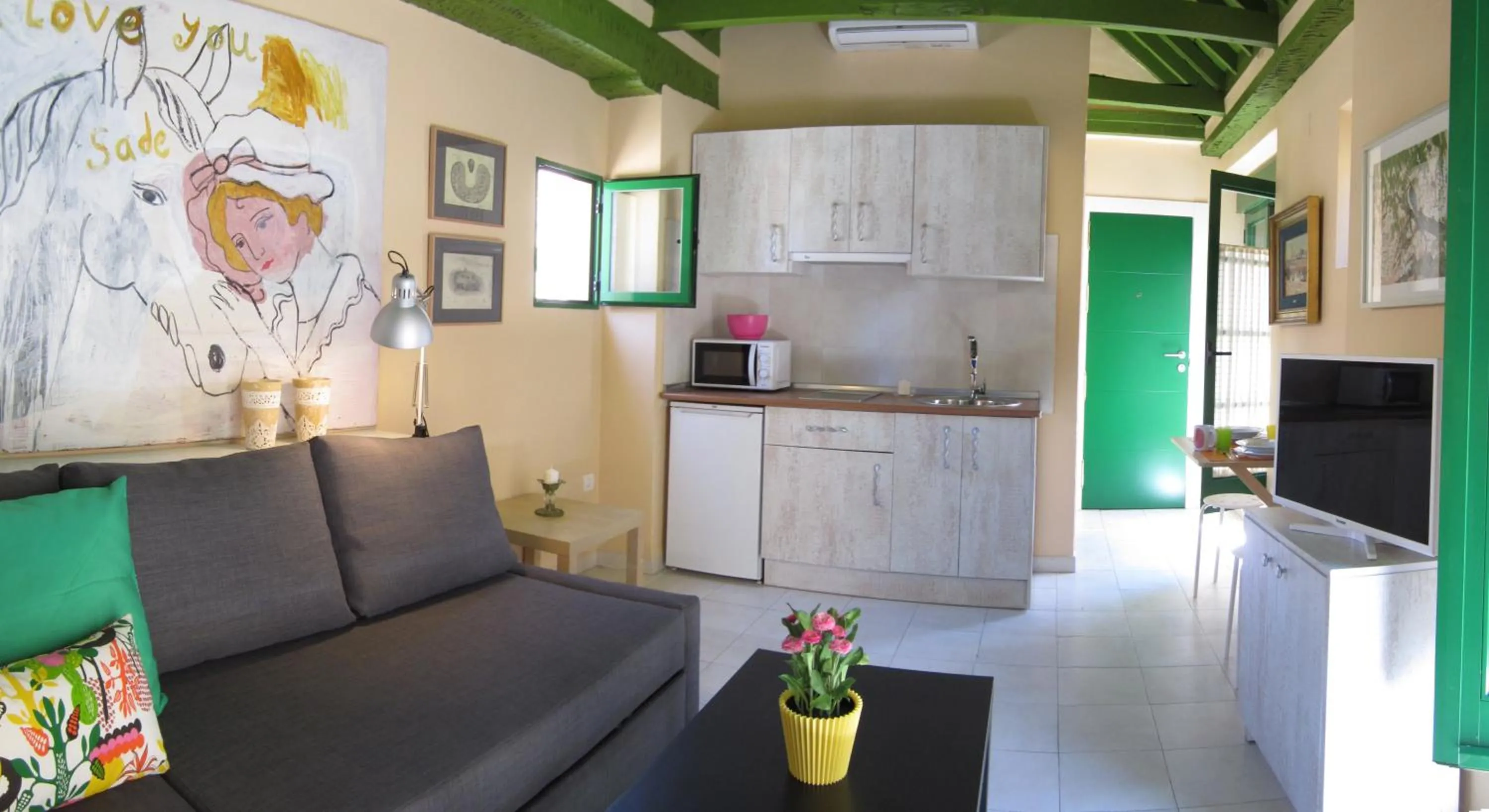 Kitchen or kitchenette in Livemalaga San Juan
