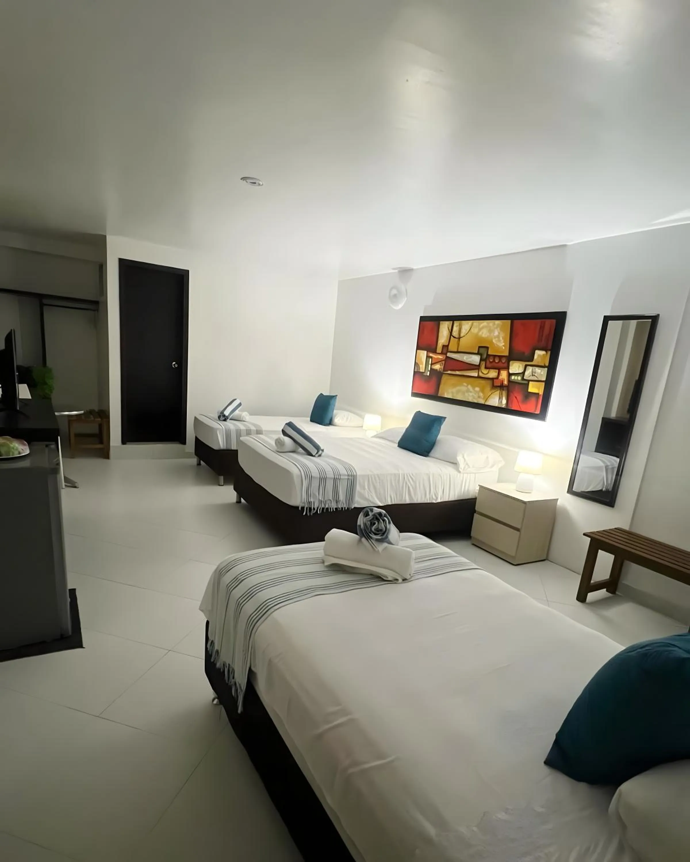 Bedroom, Bed in Hotel Verde Mar