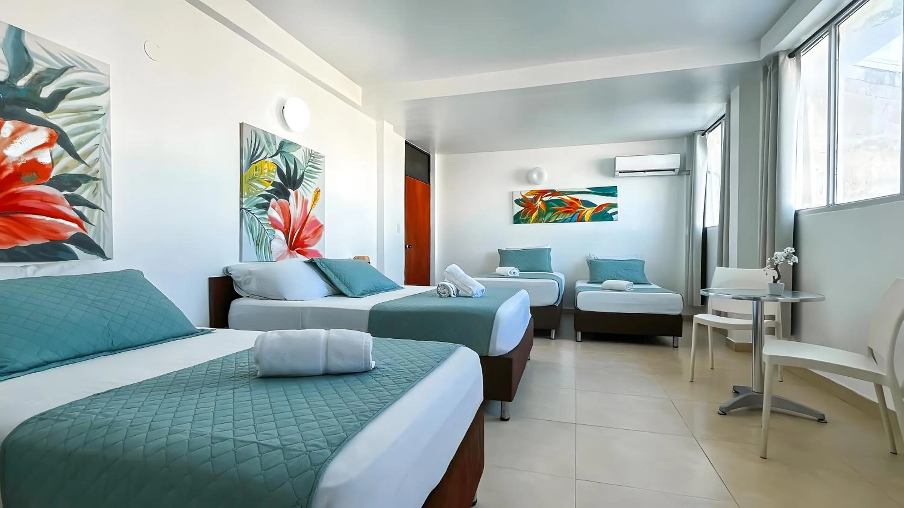 Bedroom, Bed in Hotel Verde Mar