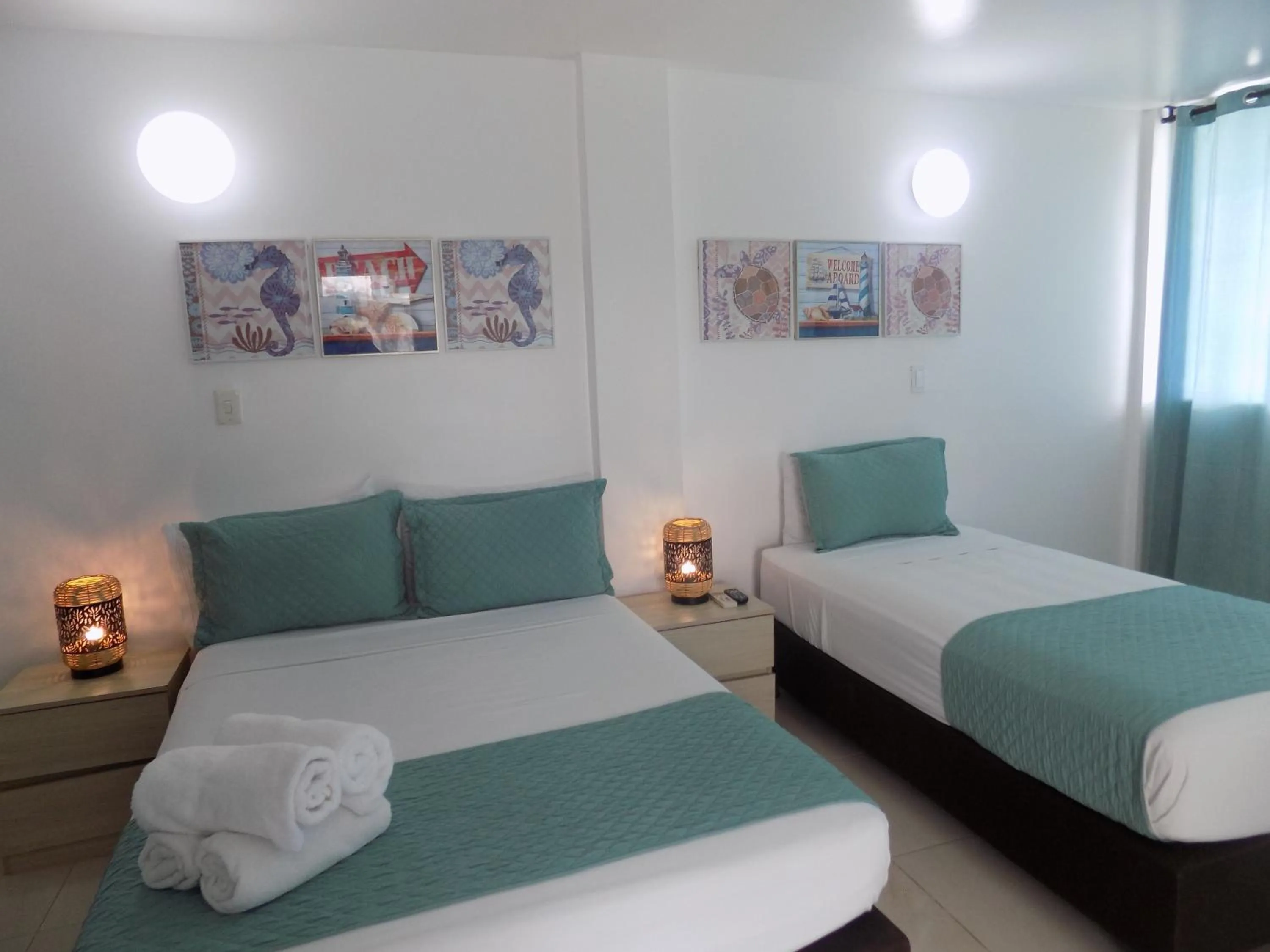 Bedroom, Bed in Hotel Verde Mar