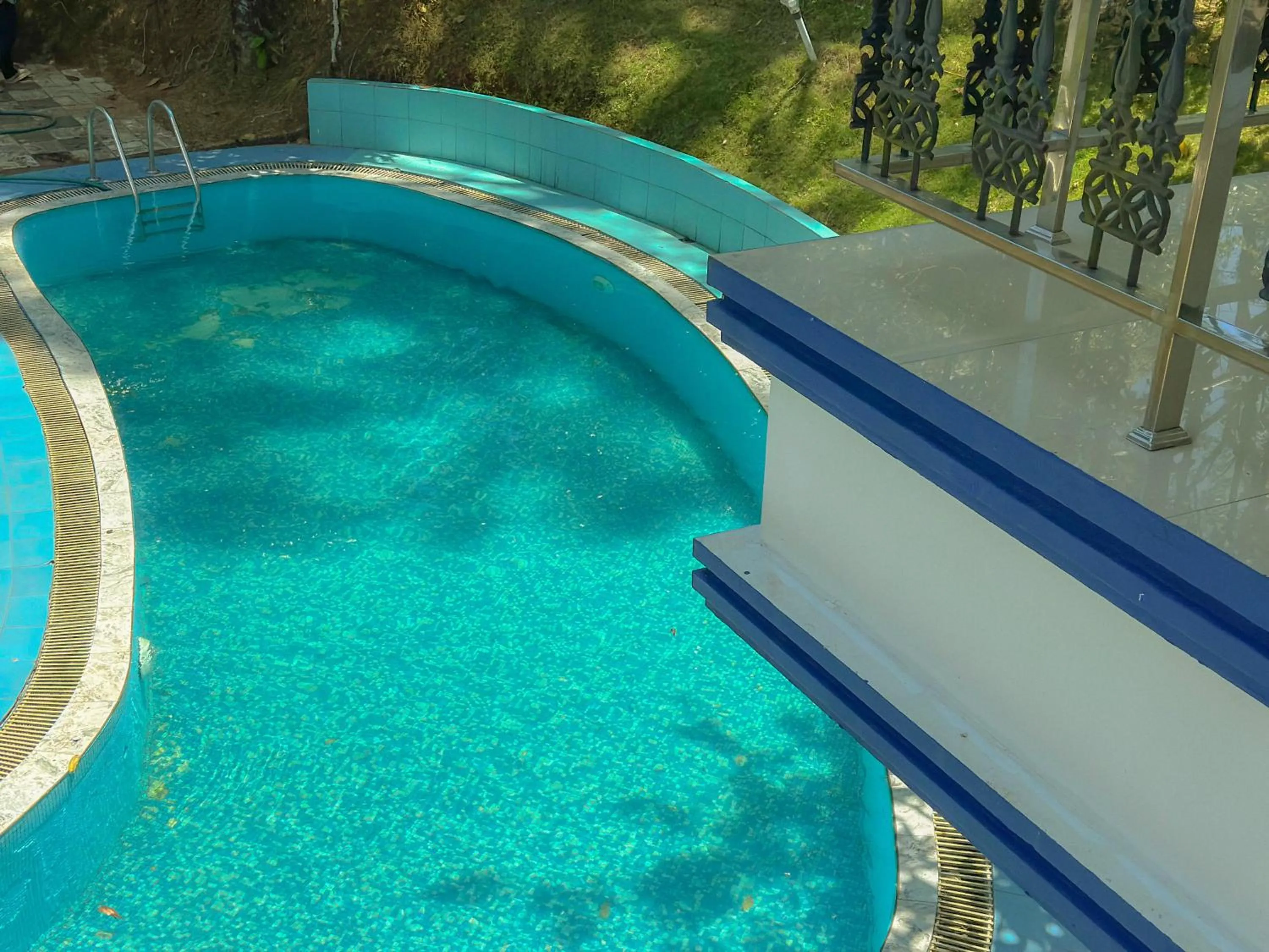 Pool view in The Heights Munnar