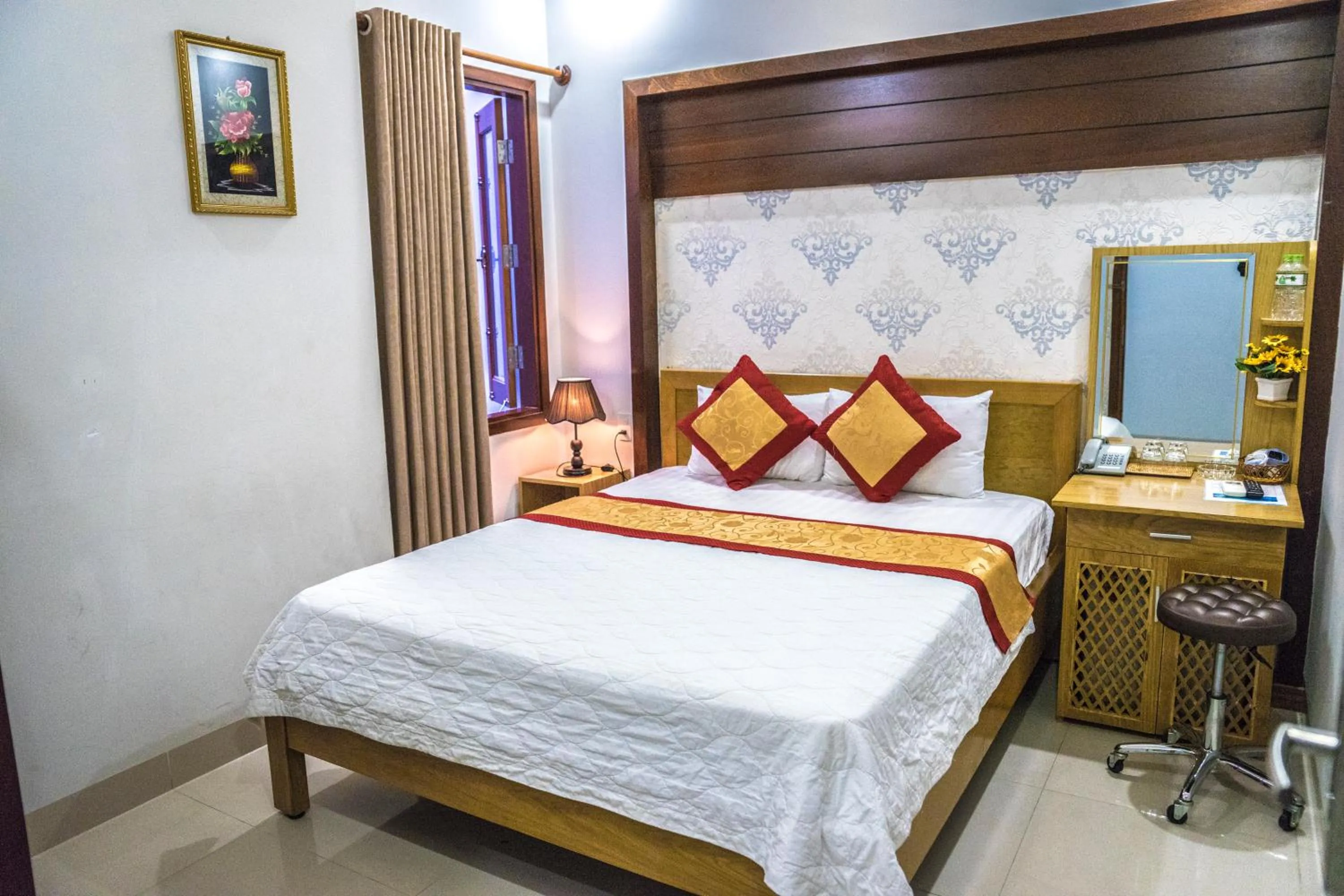 Bed in Thanh Xuan Hotel