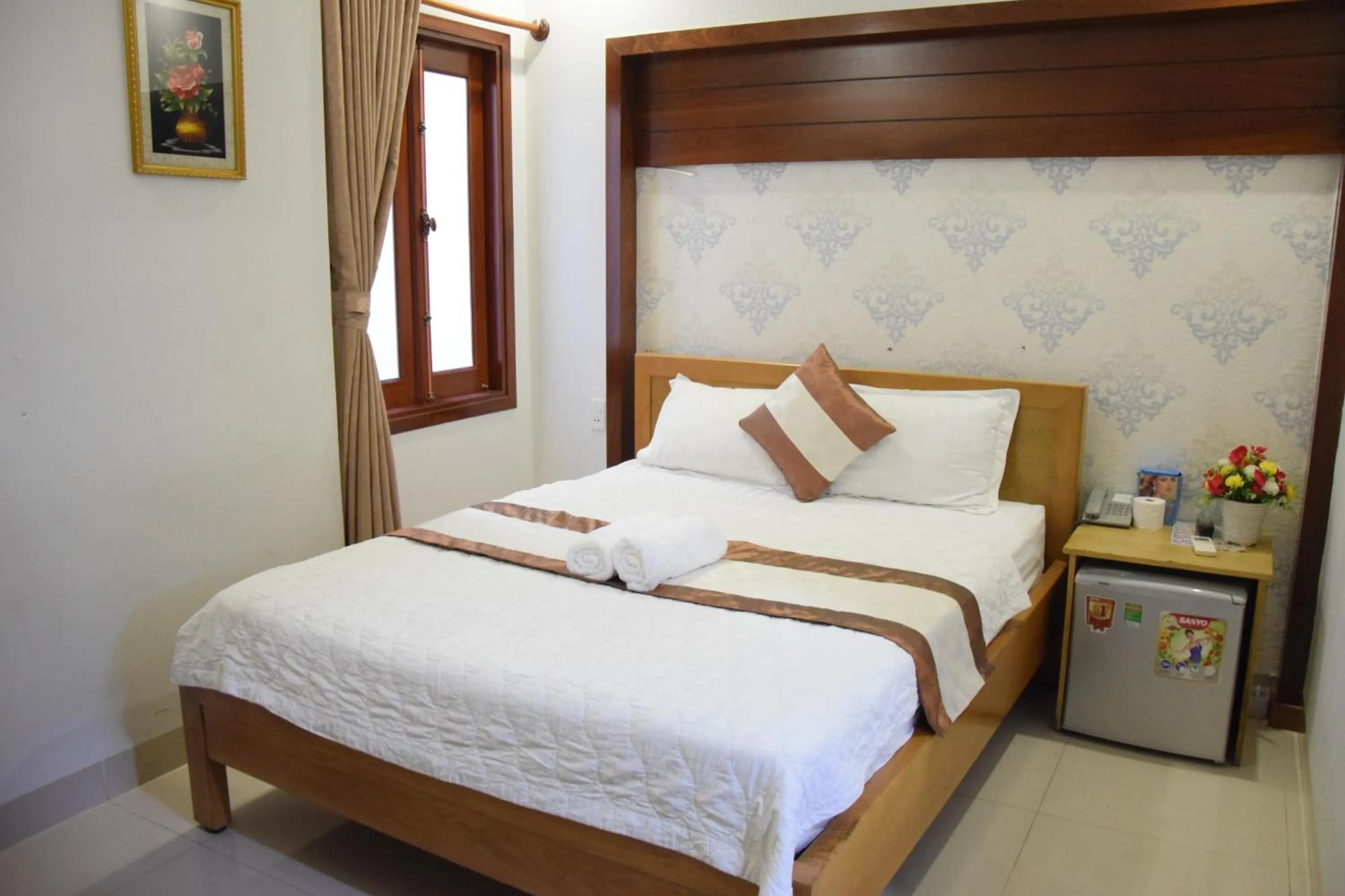 Bed in Thanh Xuan Hotel