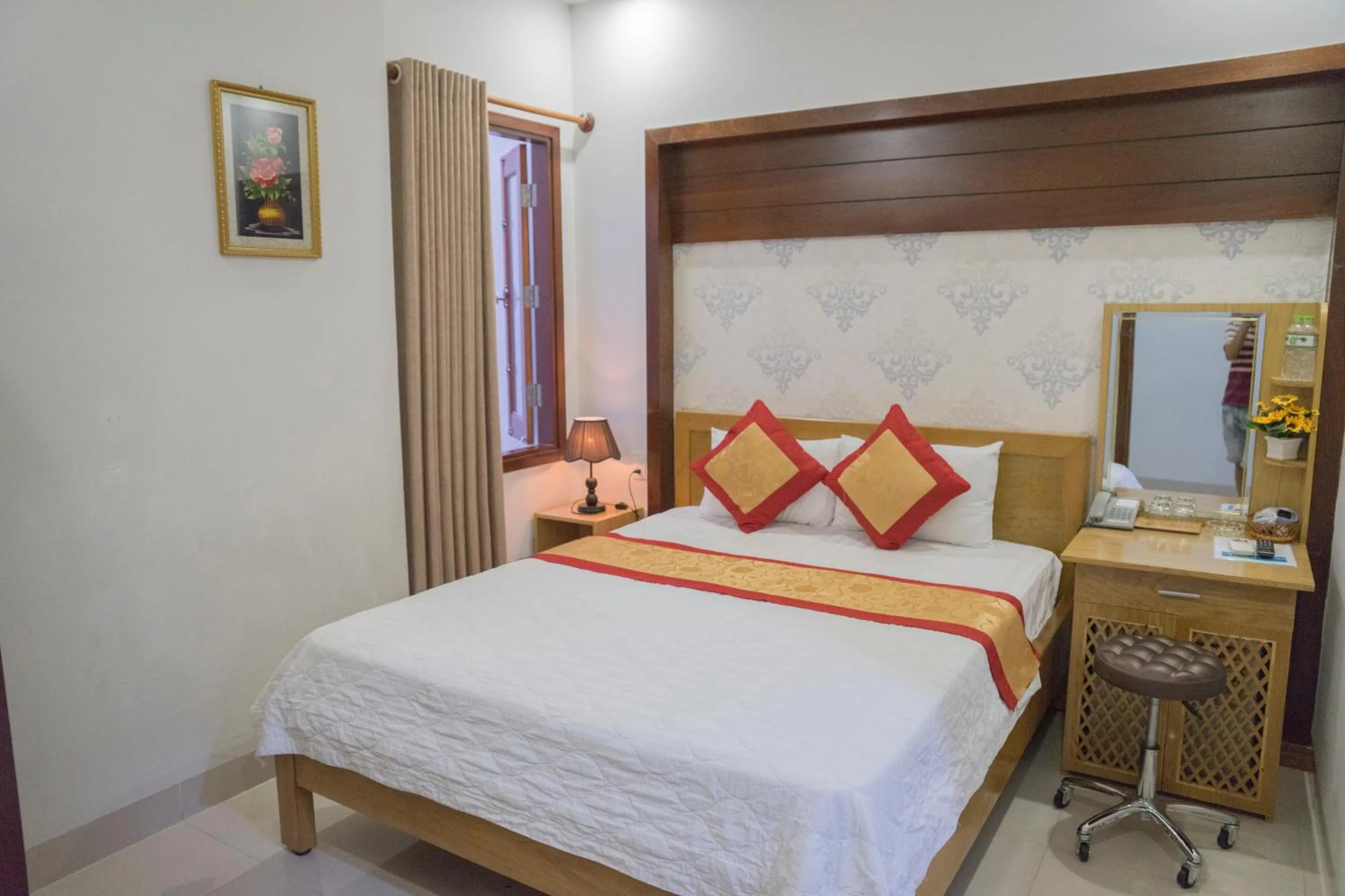 Bed in Thanh Xuan Hotel