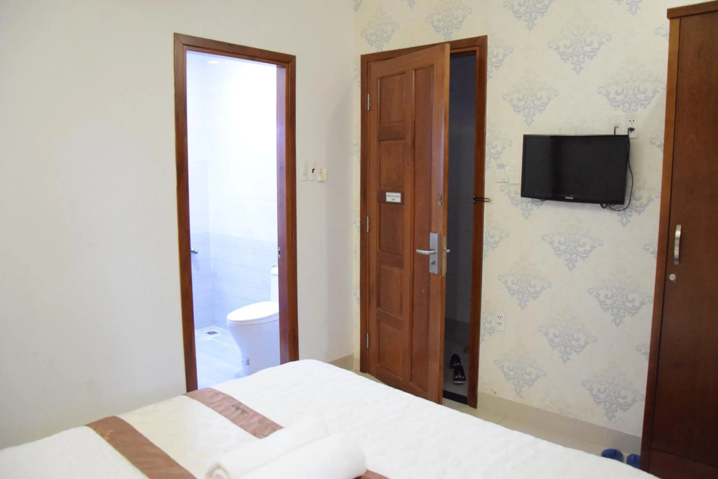 Bed in Thanh Xuan Hotel