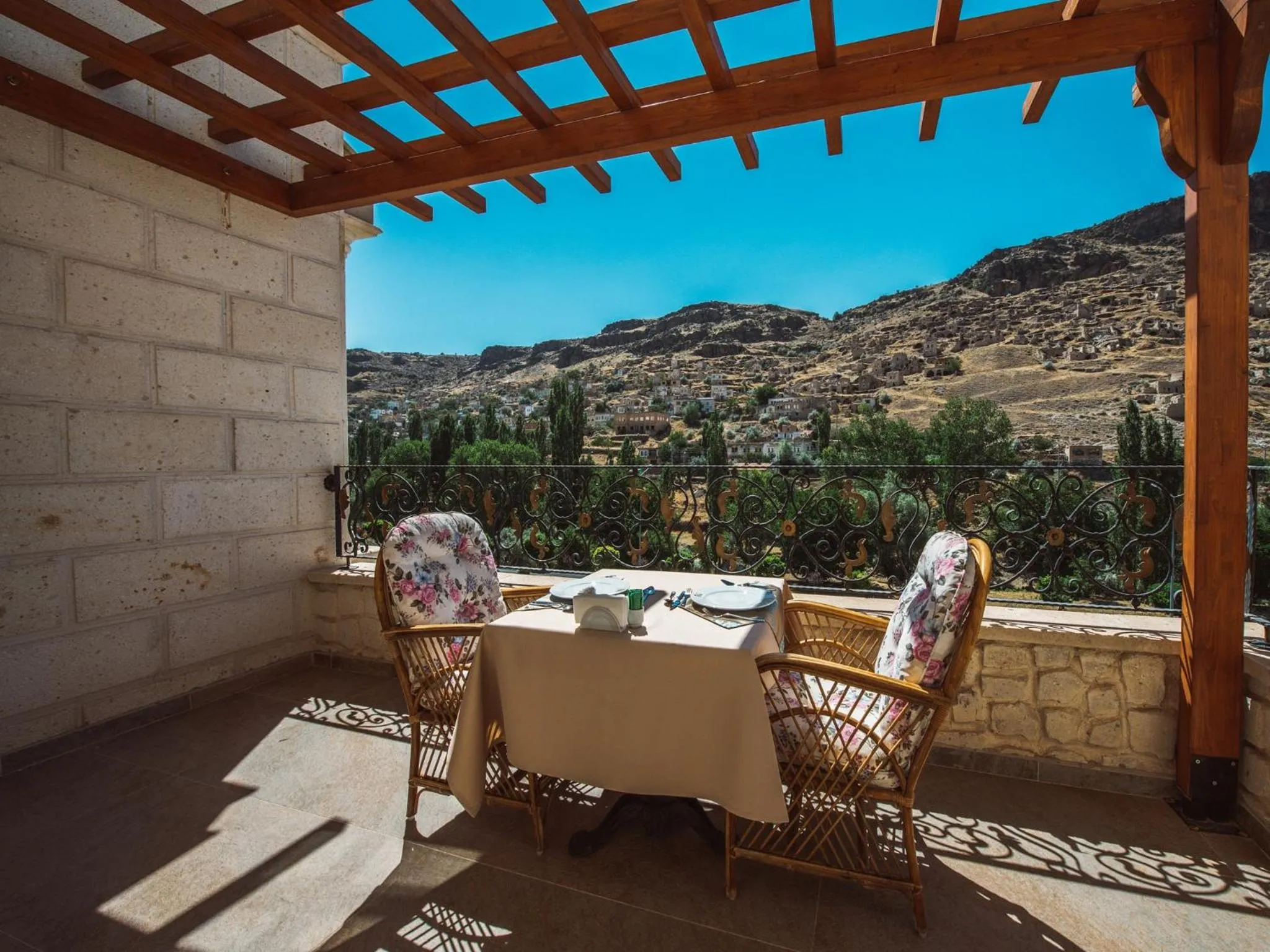Balcony/Terrace in Kapadokya Hill Hotel & Spa (12+)