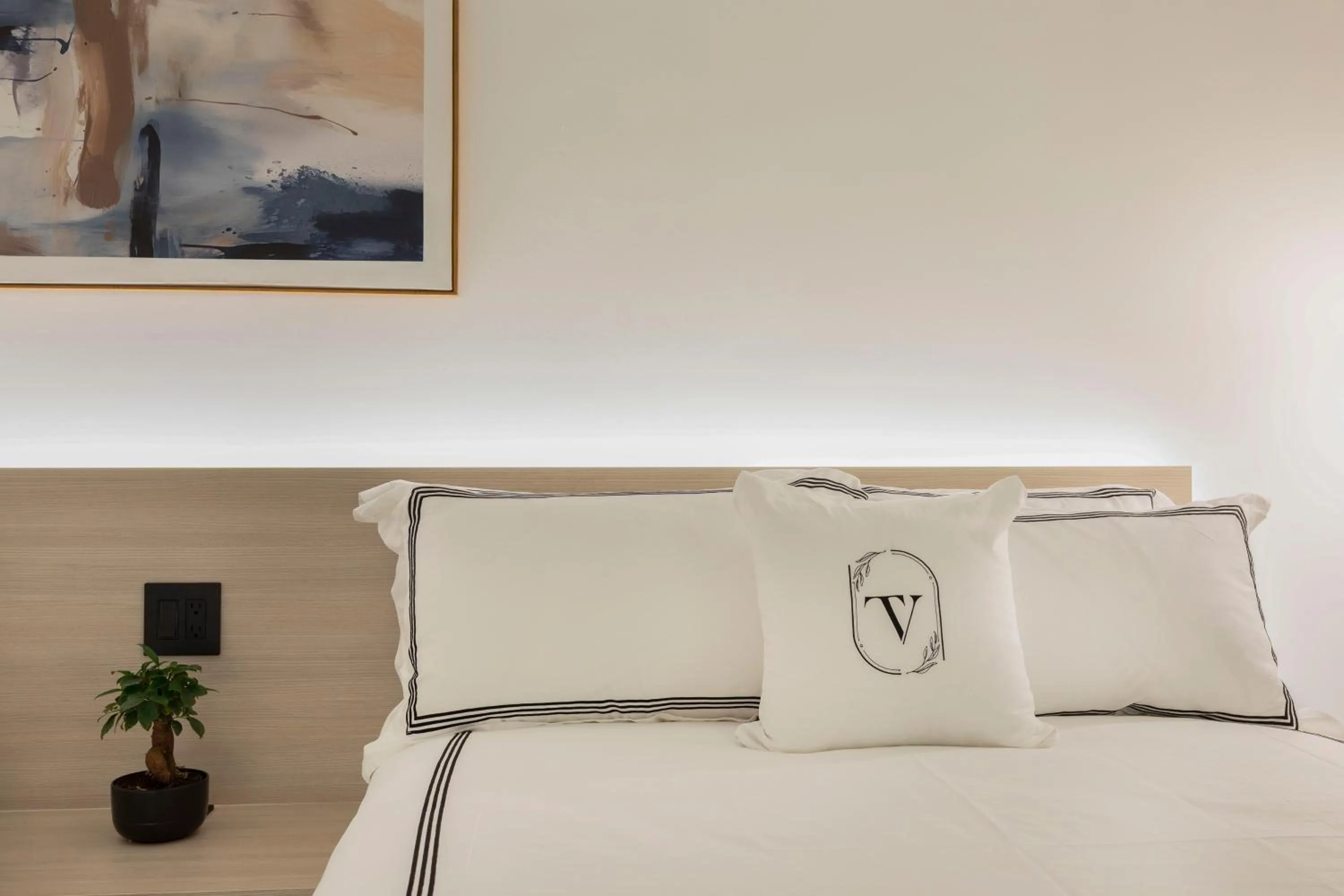 Bed in The Vietta Hotel