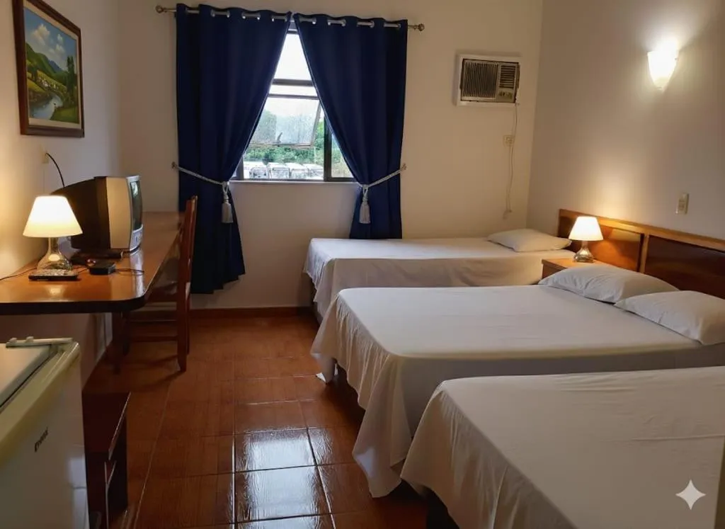 Bed in Gutemberg Palace Hotel