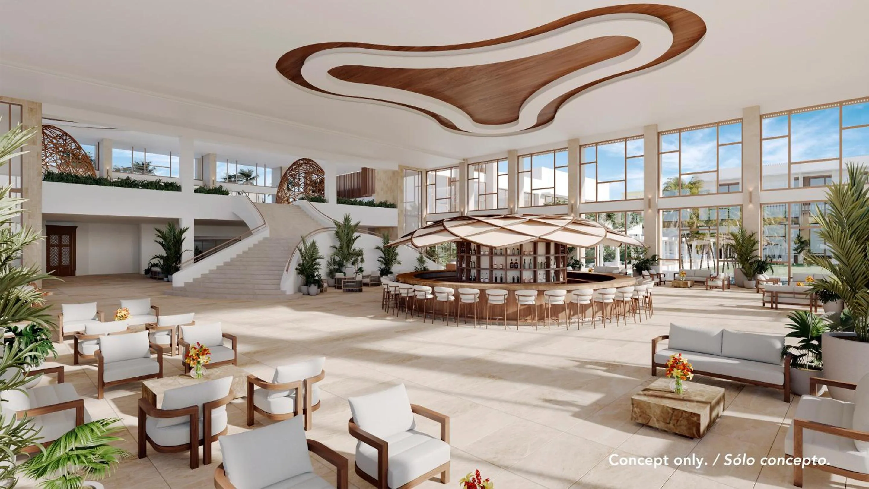 Lobby or reception in Majestic Mirage Costa Mujeres, All Suite Resort - All Inclusive