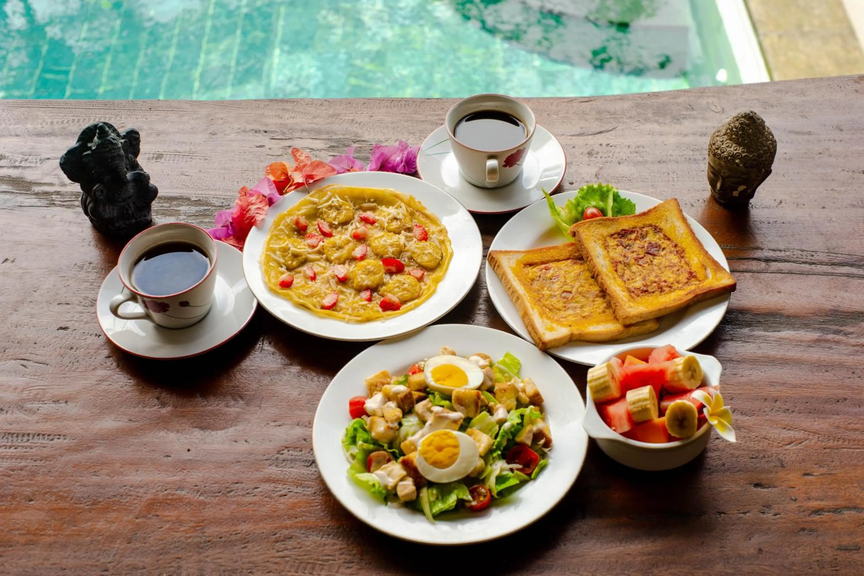 Breakfast in Satya House Ubud