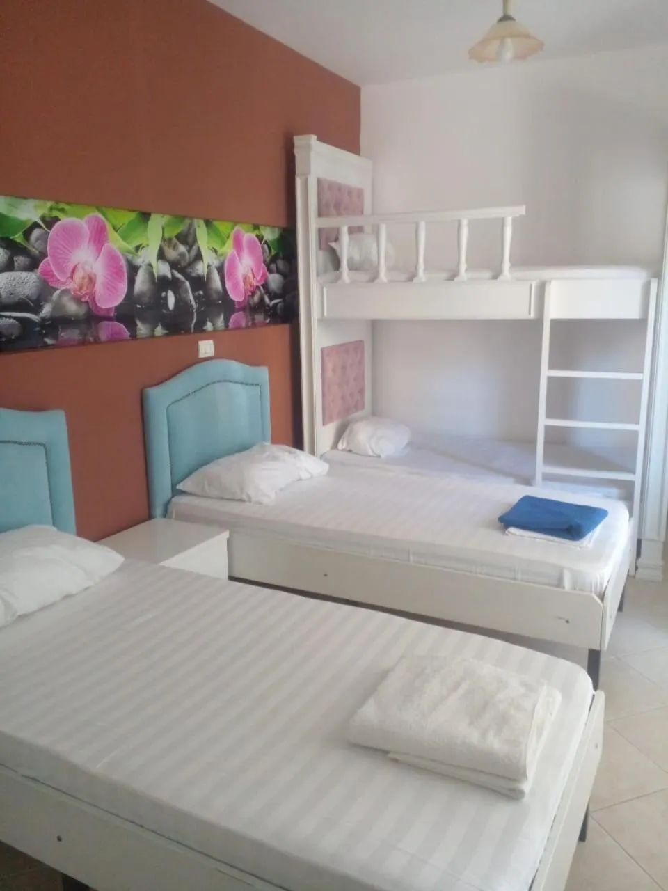 Bed in Ideal ApartHotel Saranda