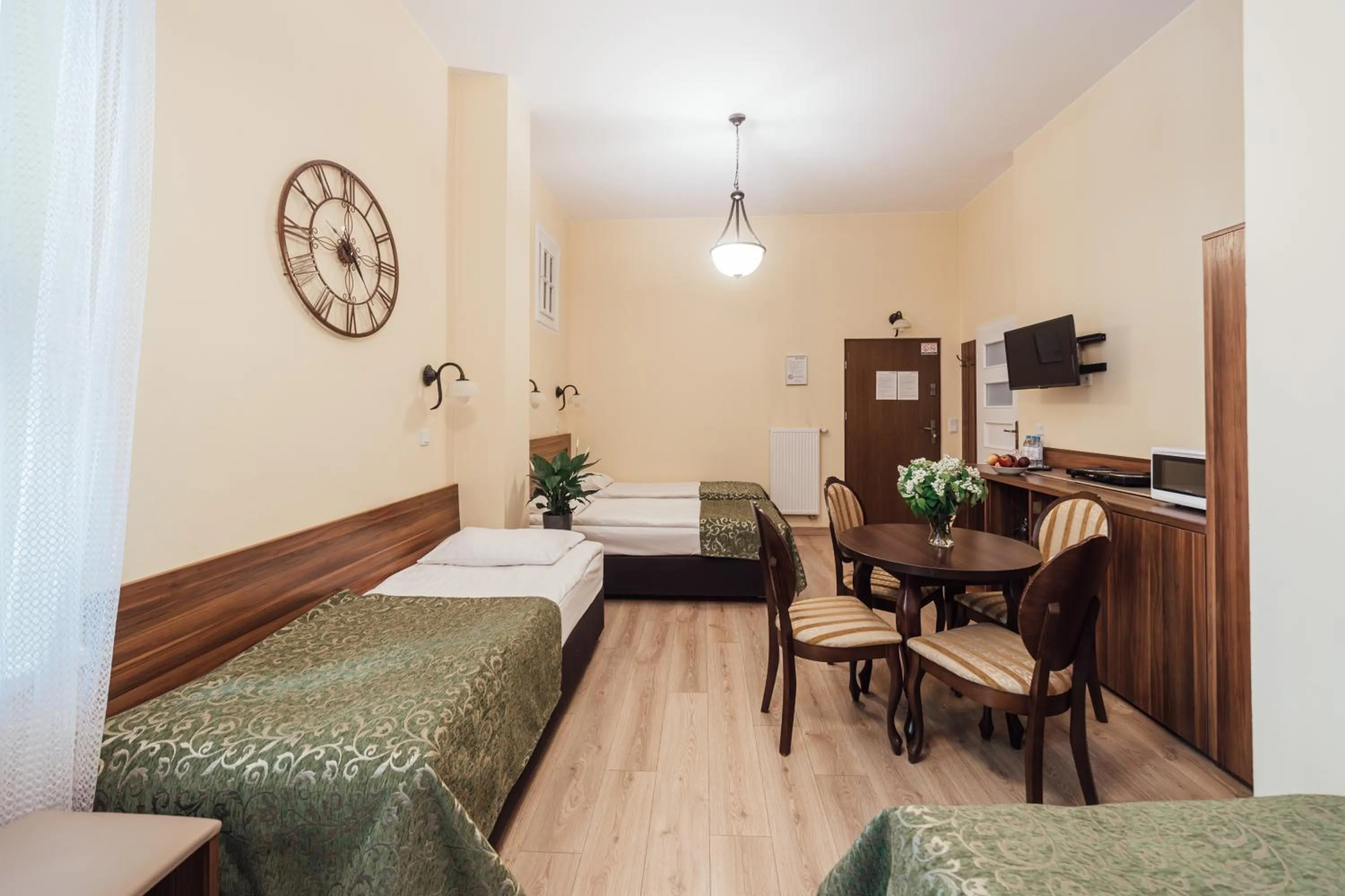 Seating area, Bed in Apartamenty Bonerowska 5