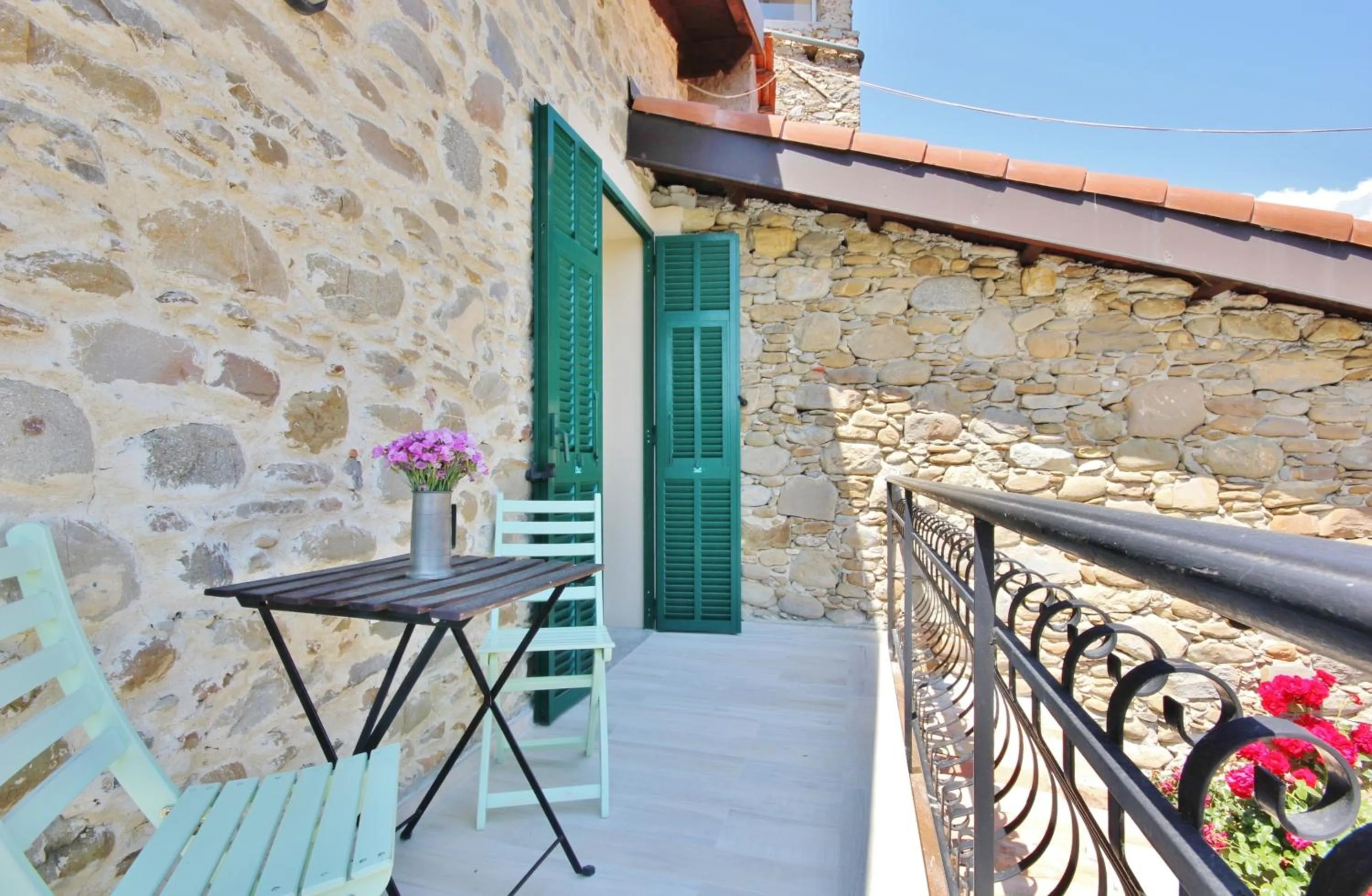 Balcony/Terrace in B&B La Villetta