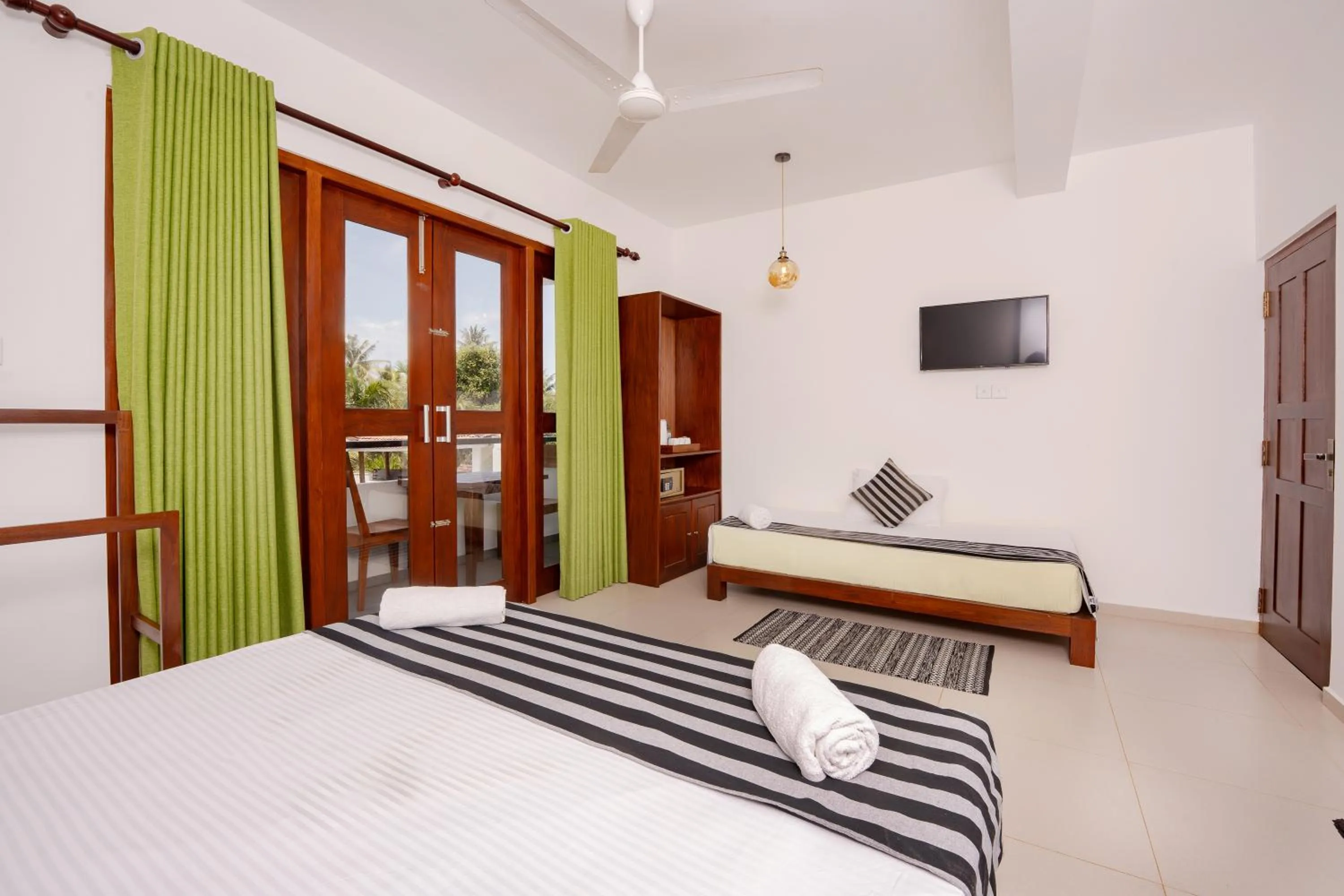 Bed in Villa Red Lobster