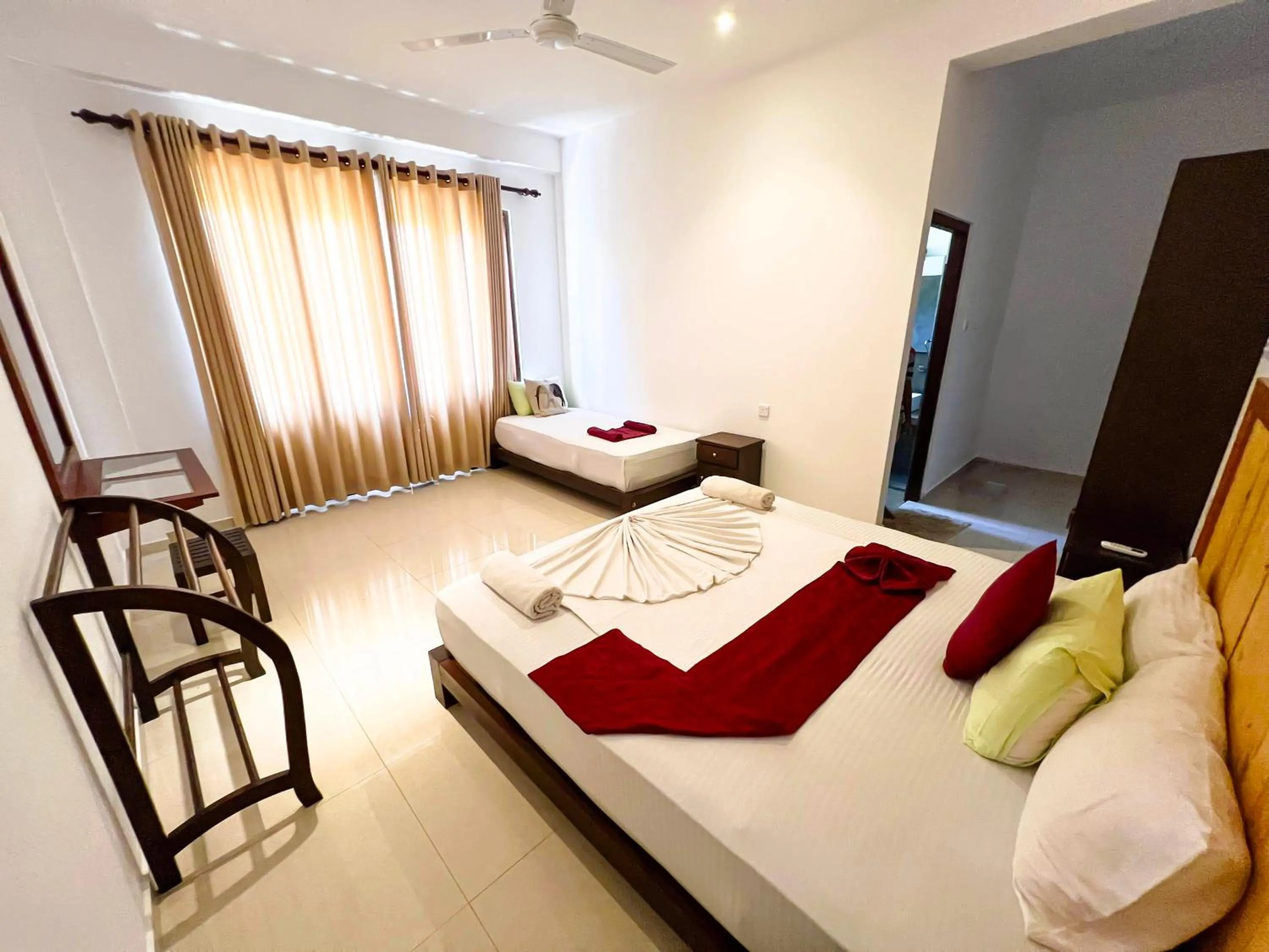 Bed in Villa Red Lobster