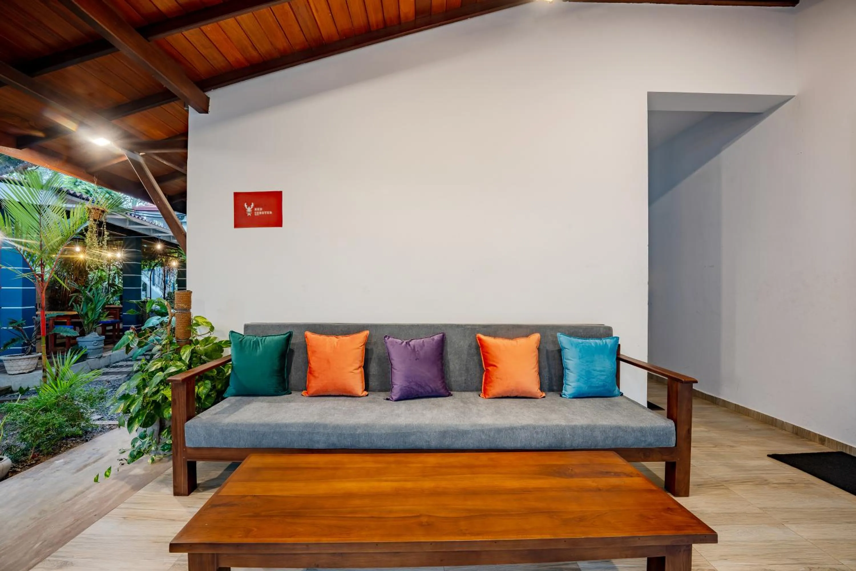 Seating area in Villa Red Lobster