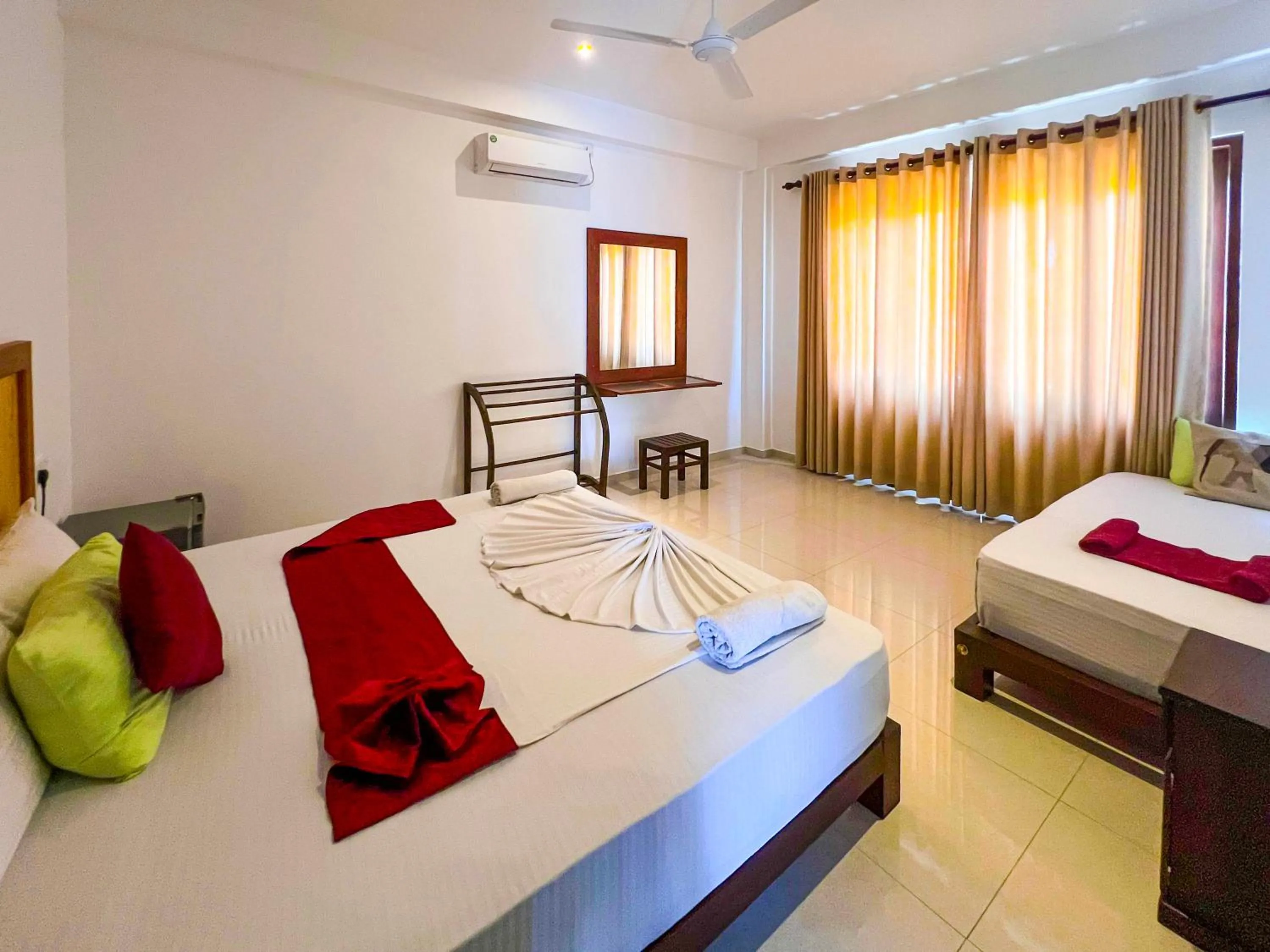 Bed in Villa Red Lobster