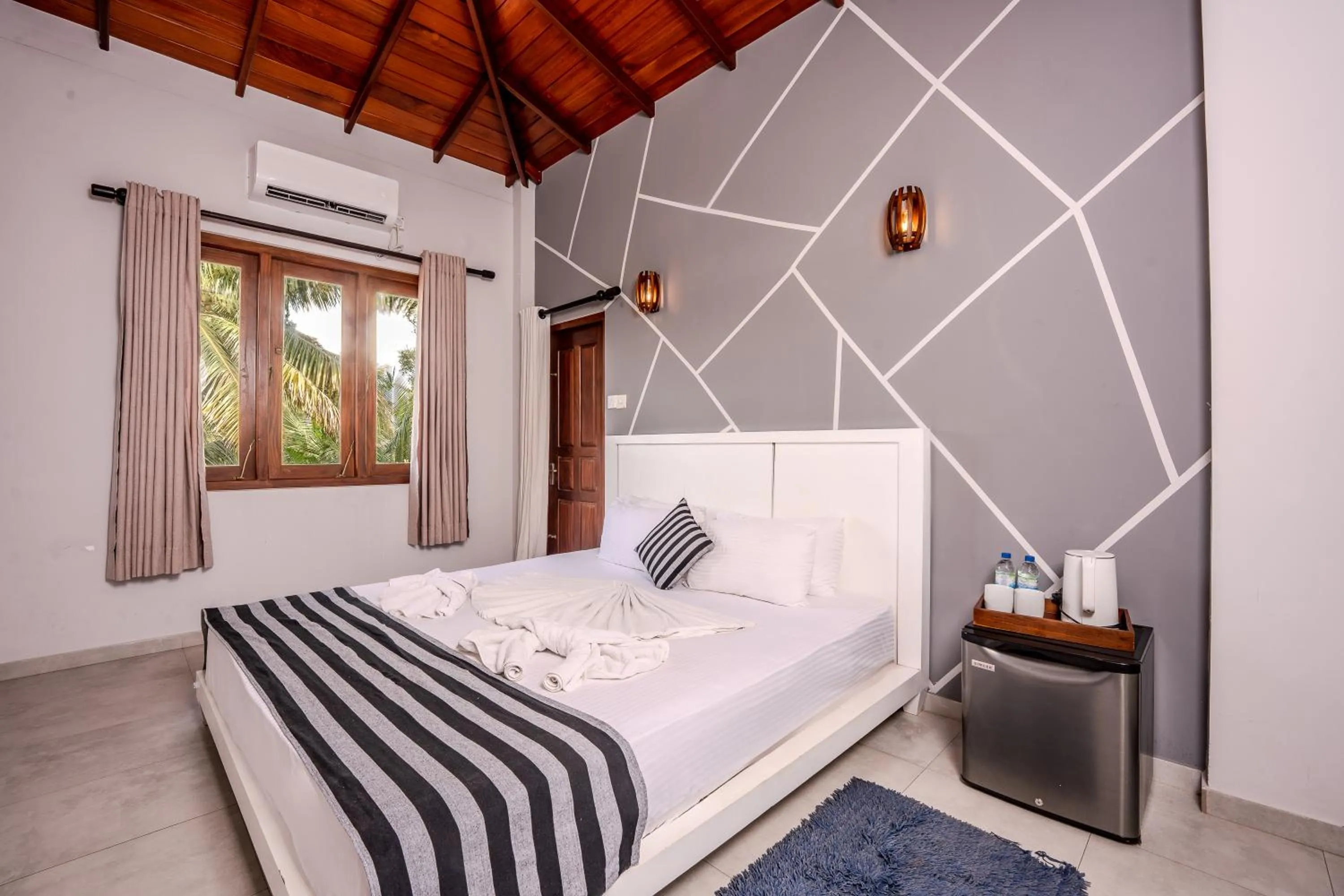 Bed in Villa Red Lobster