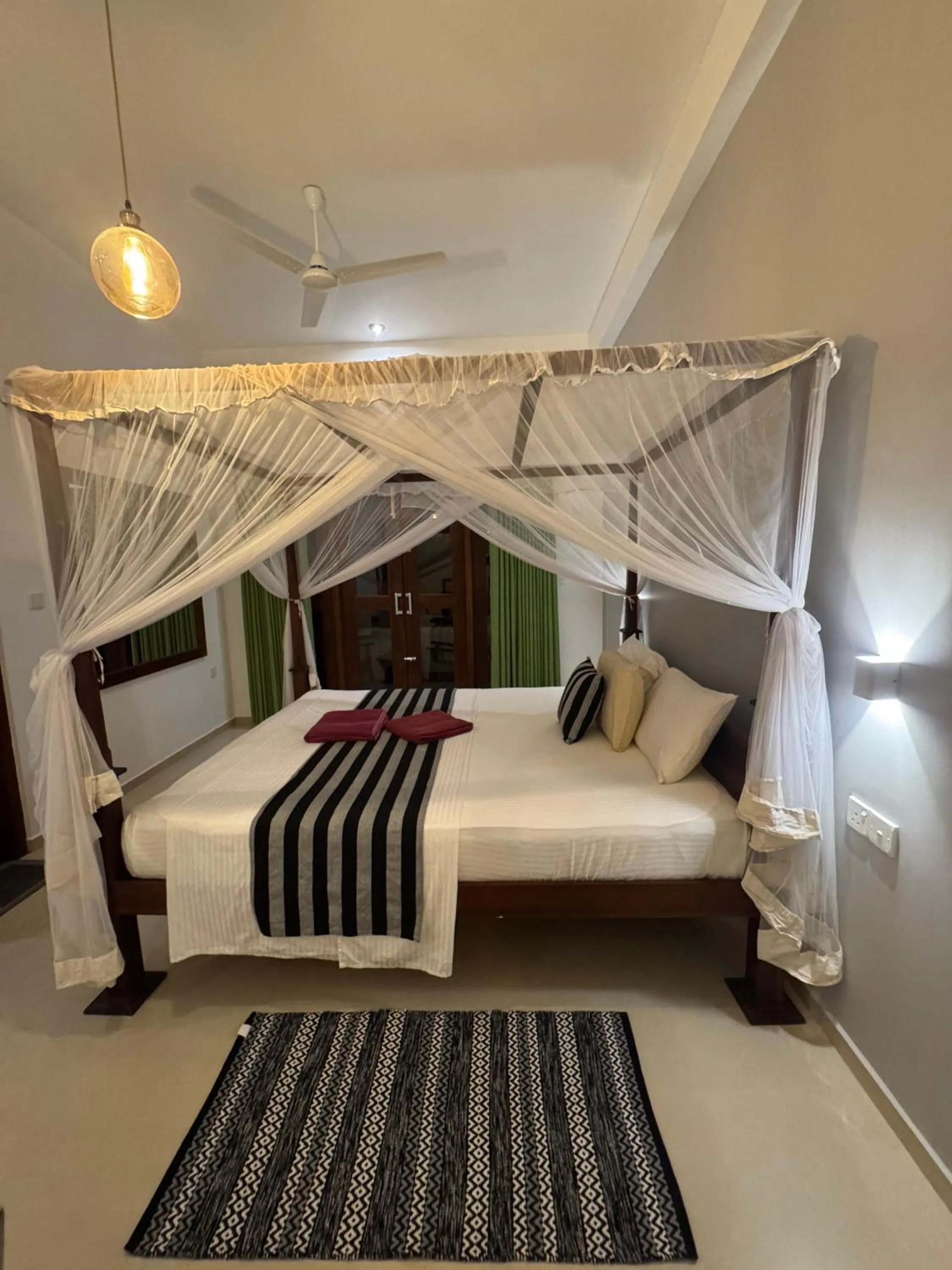 Bed in Villa Red Lobster