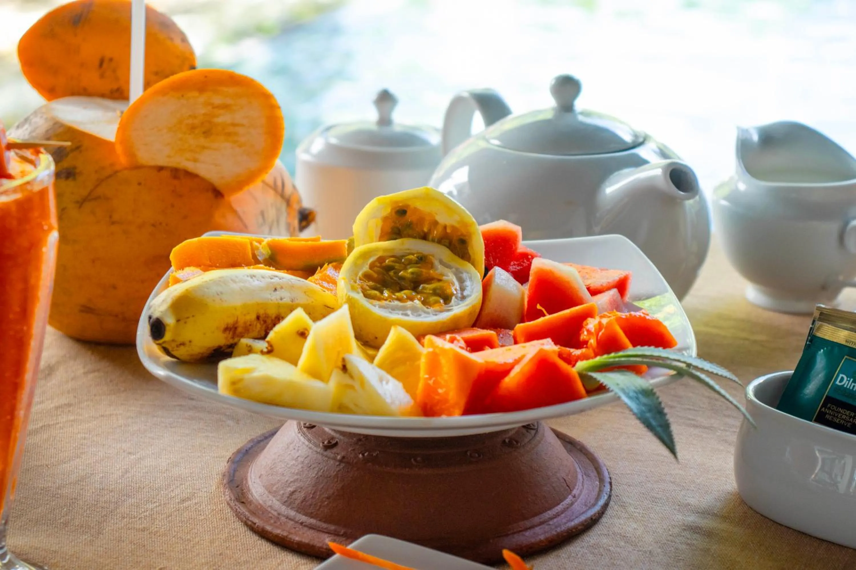 Breakfast in Villa Red Lobster