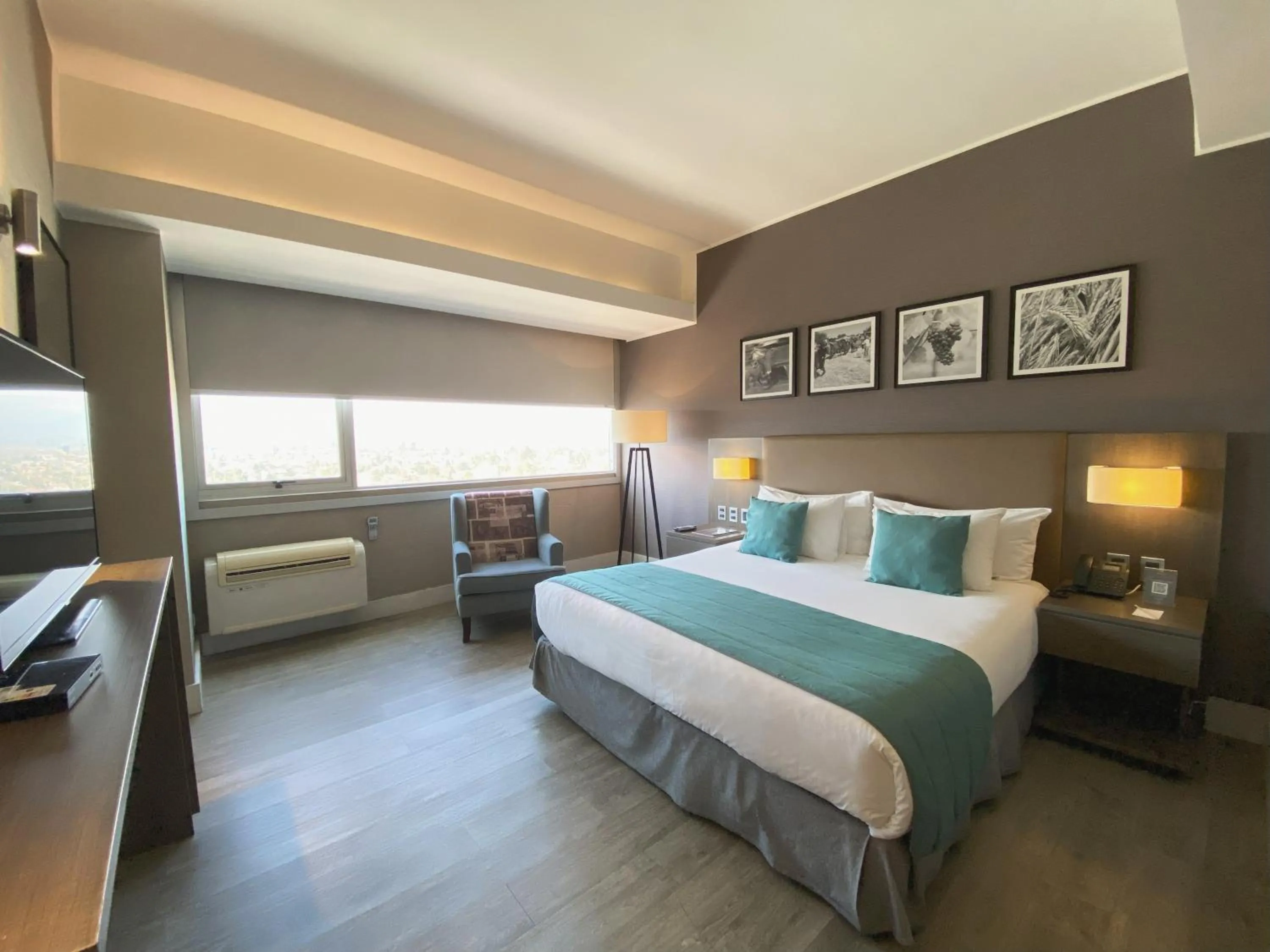 Bed in Hotel Terrado Rancagua