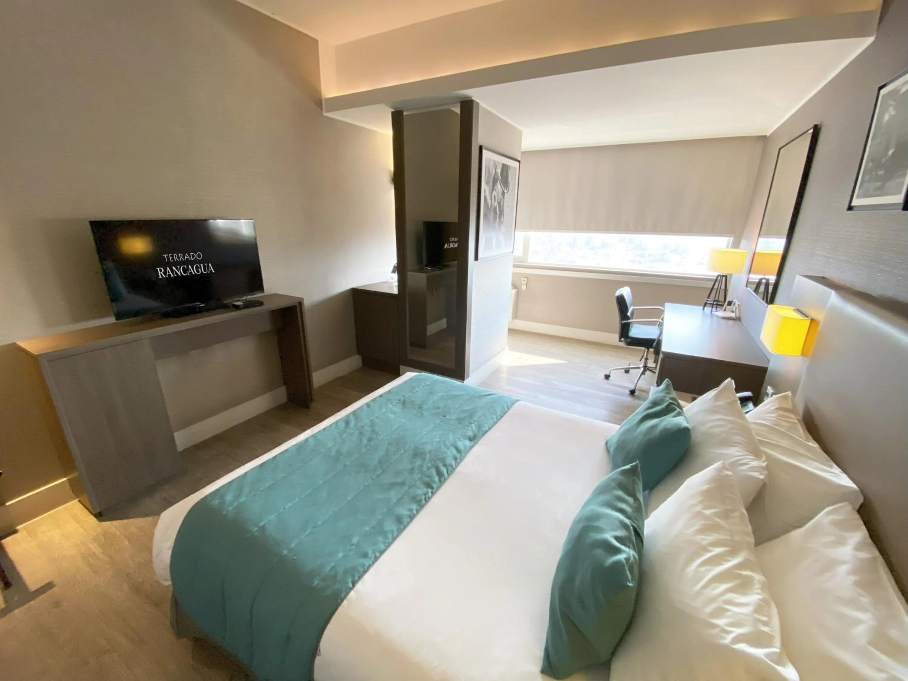 Bed in Hotel Terrado Rancagua