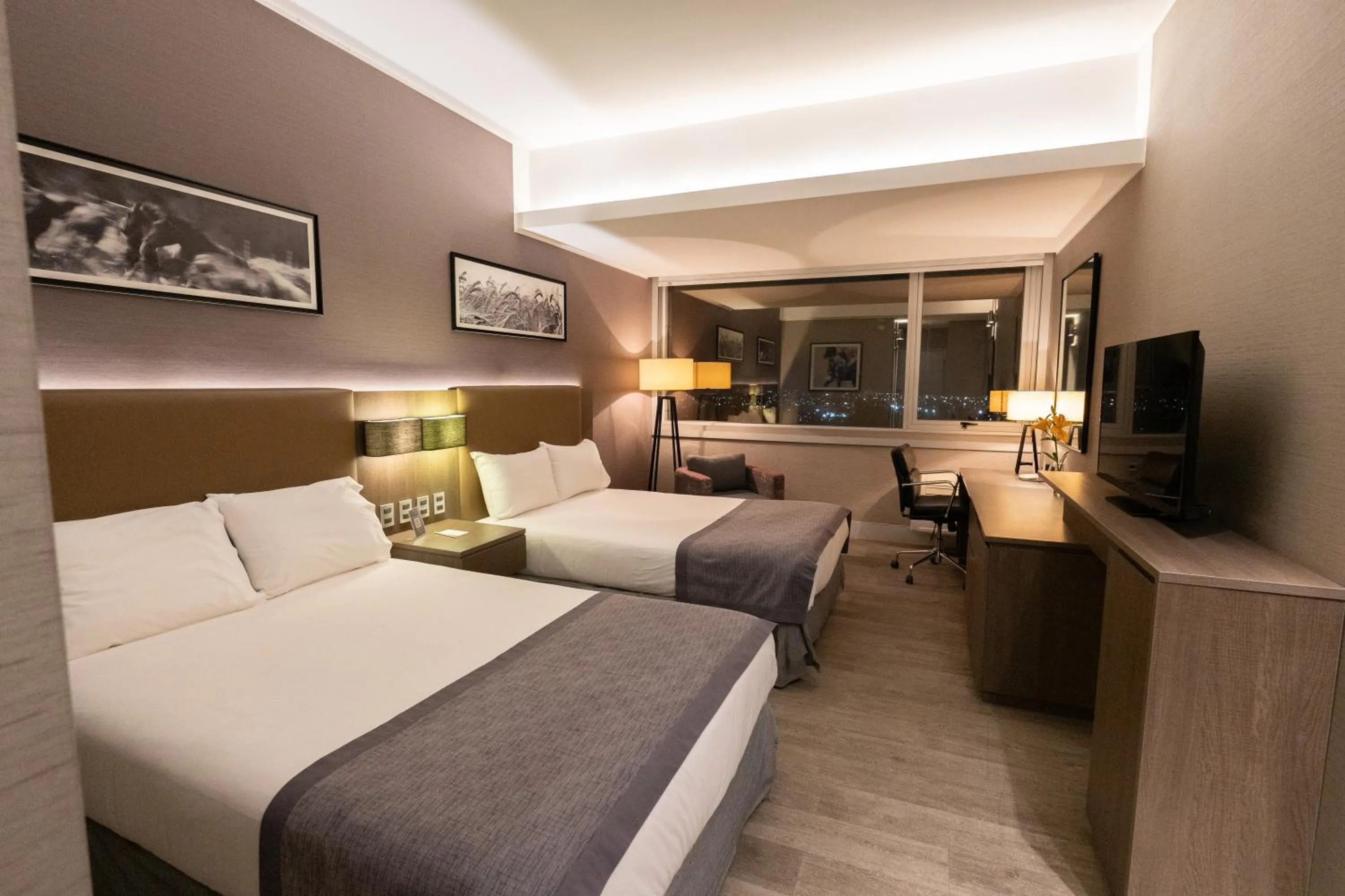 Bedroom, Bed in Hotel Terrado Rancagua