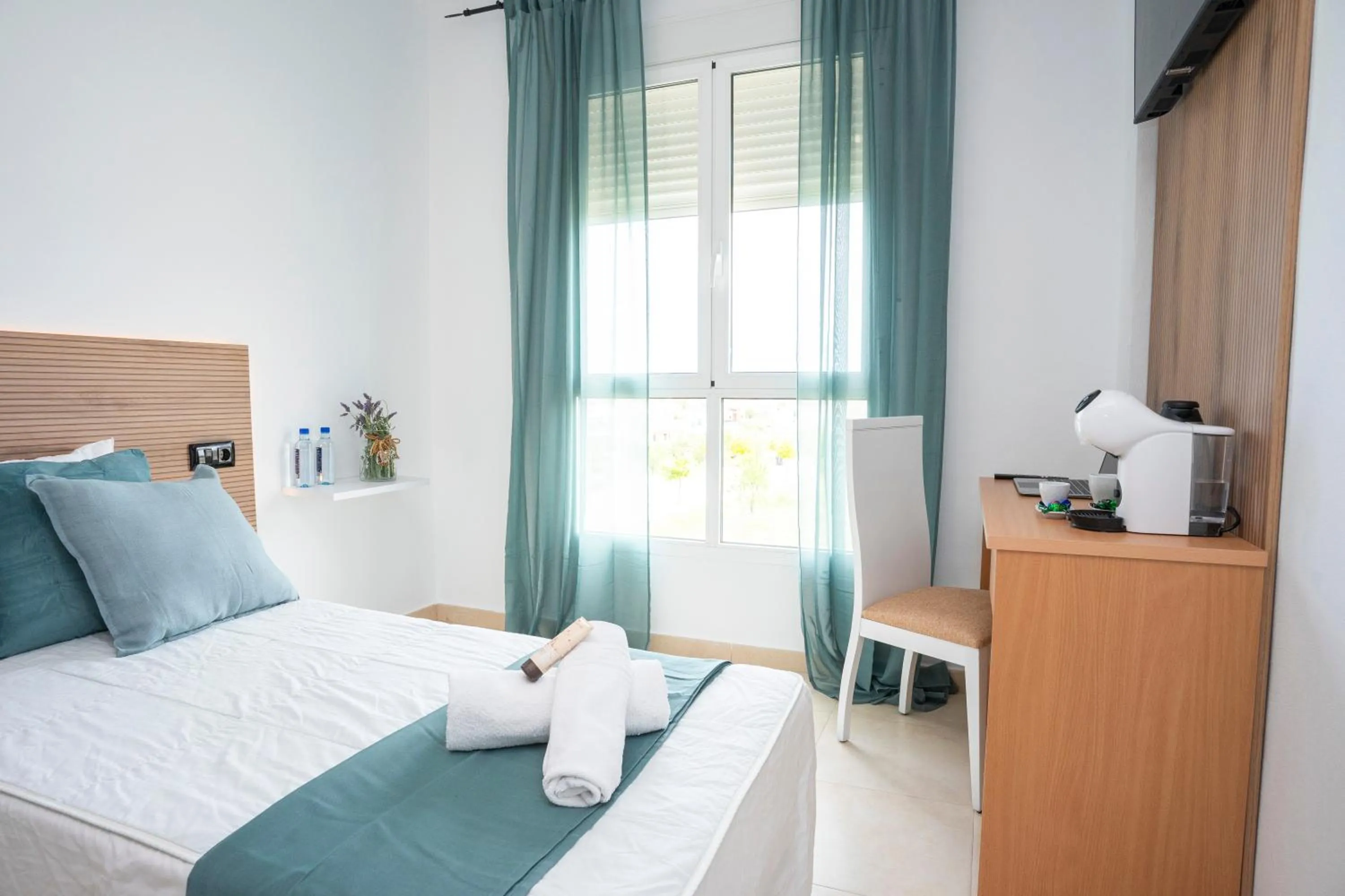 Bed in Hotel Caravaca Resort