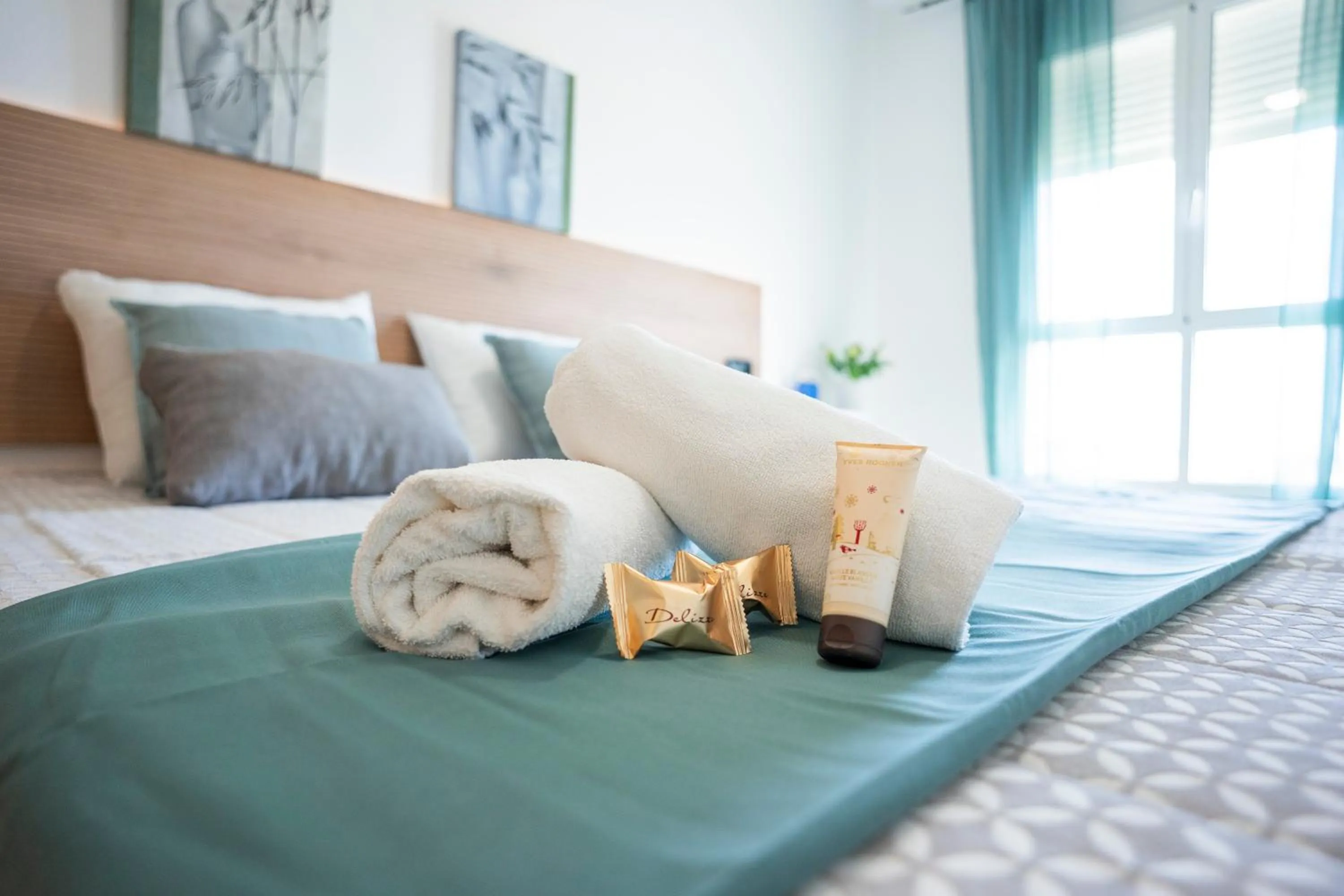 Bed in Hotel Caravaca Resort