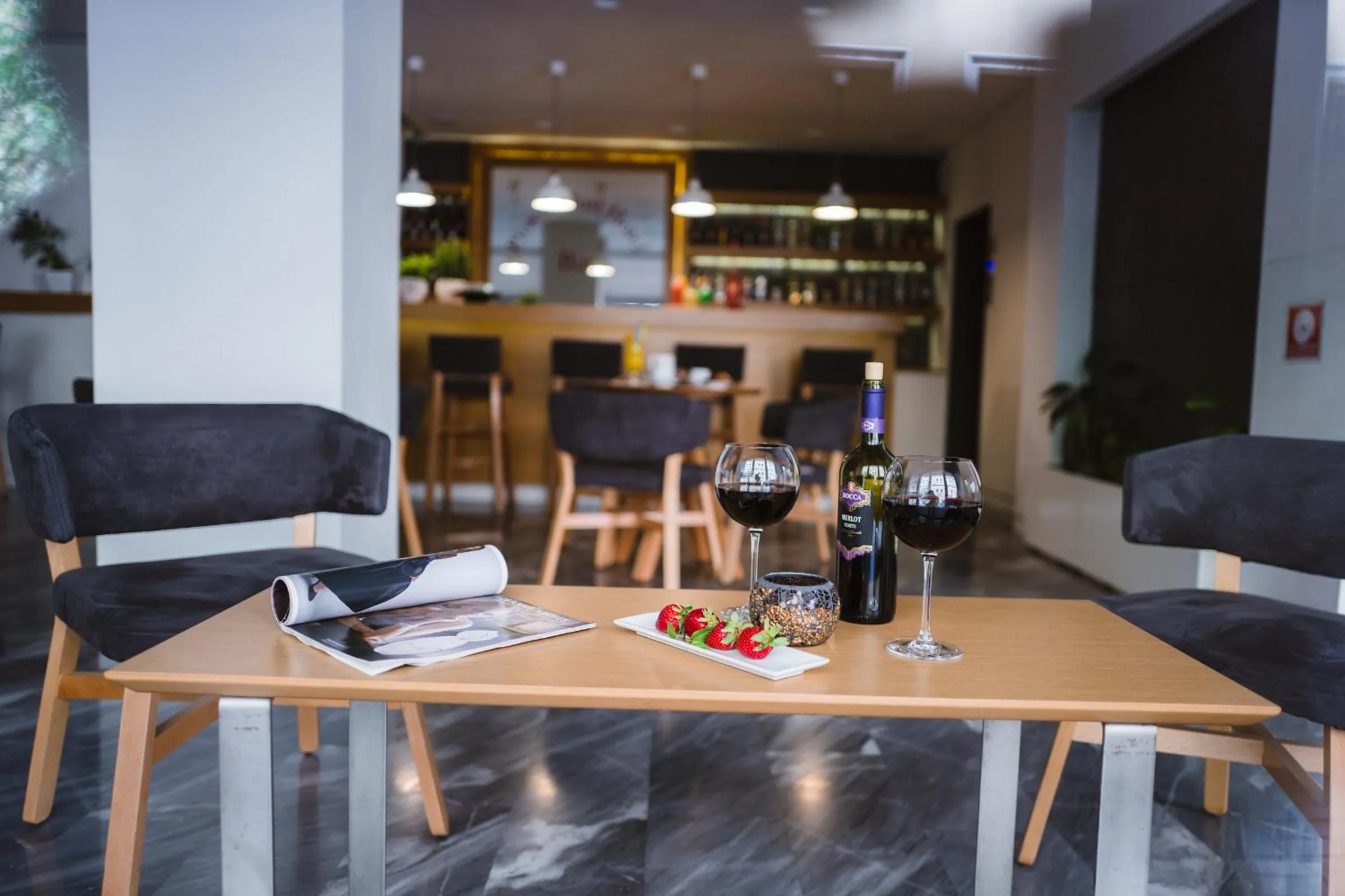 Lounge or bar in Piraeus Port Hotel