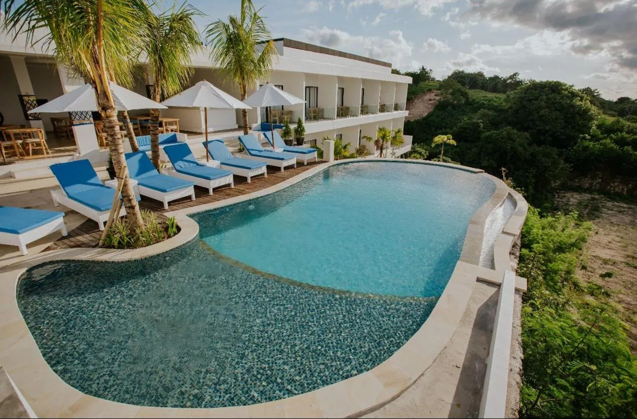 Swimming pool in De Vindra Resort