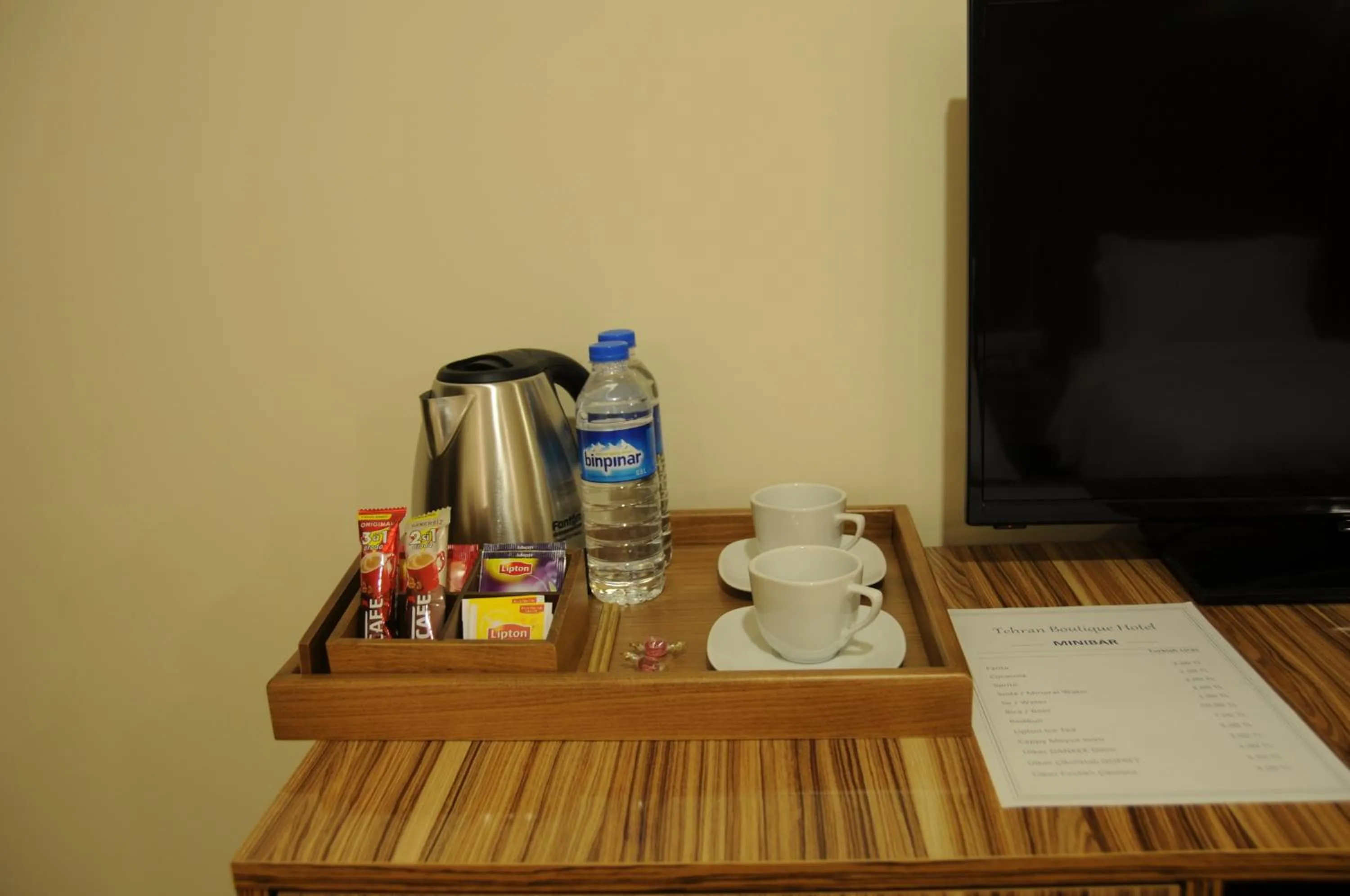 Coffee/tea facilities in Tehran Boutique Hotel