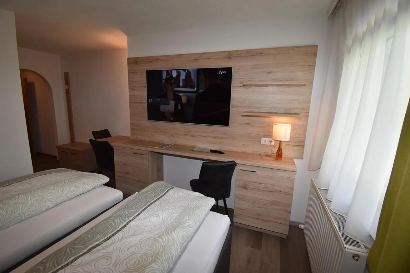 Bed in Hotel Martina