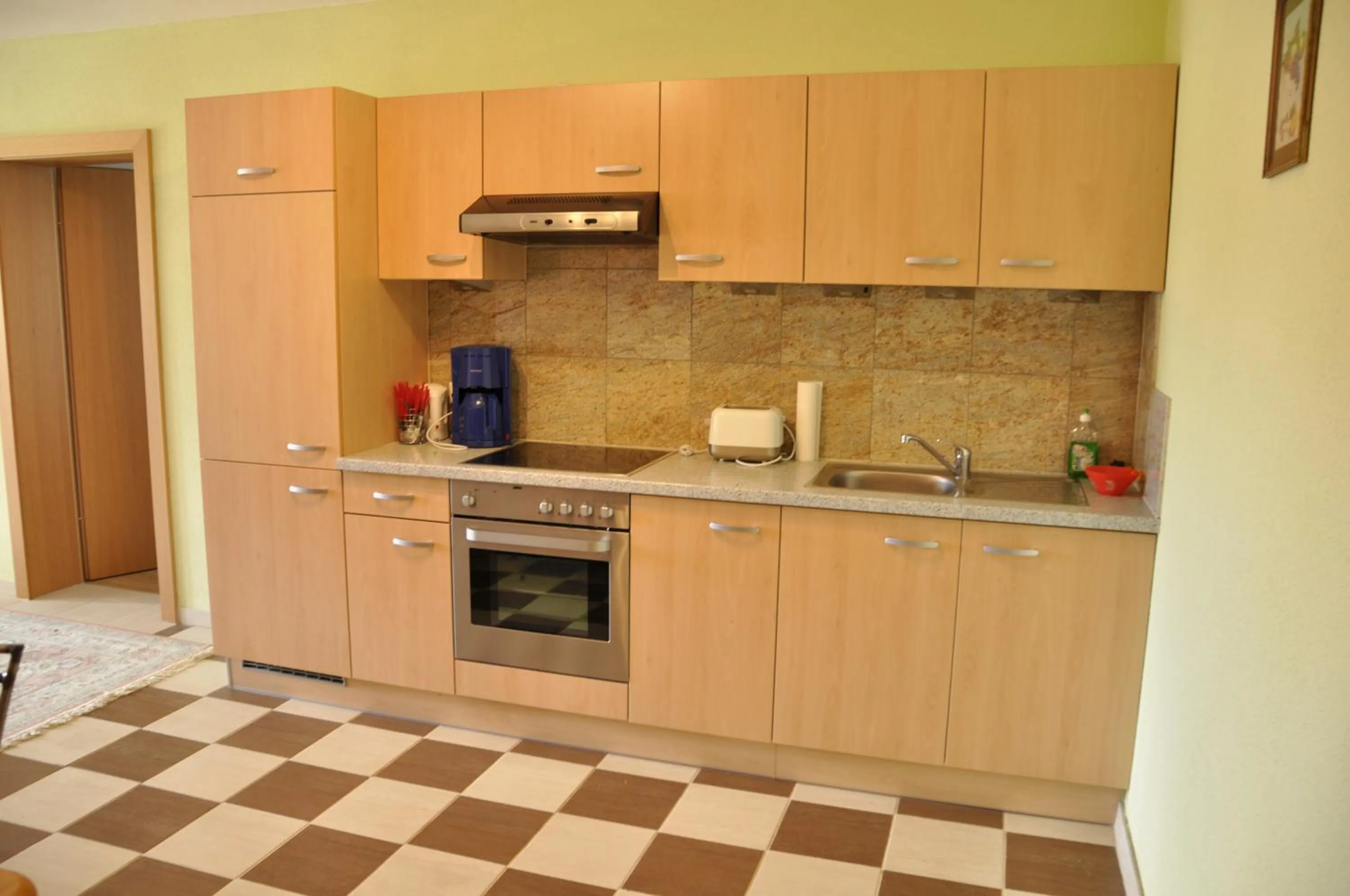 Kitchen or kitchenette in Hotel Martina