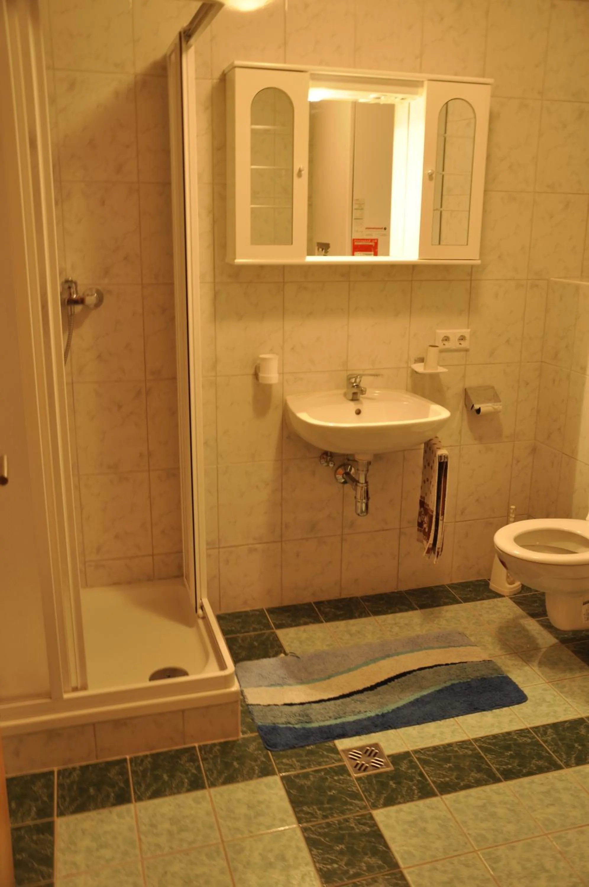 Bathroom in Hotel Martina