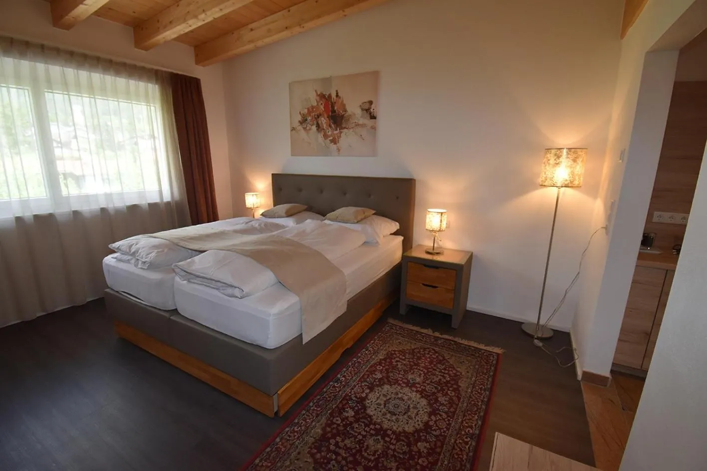 Bed in Hotel Martina