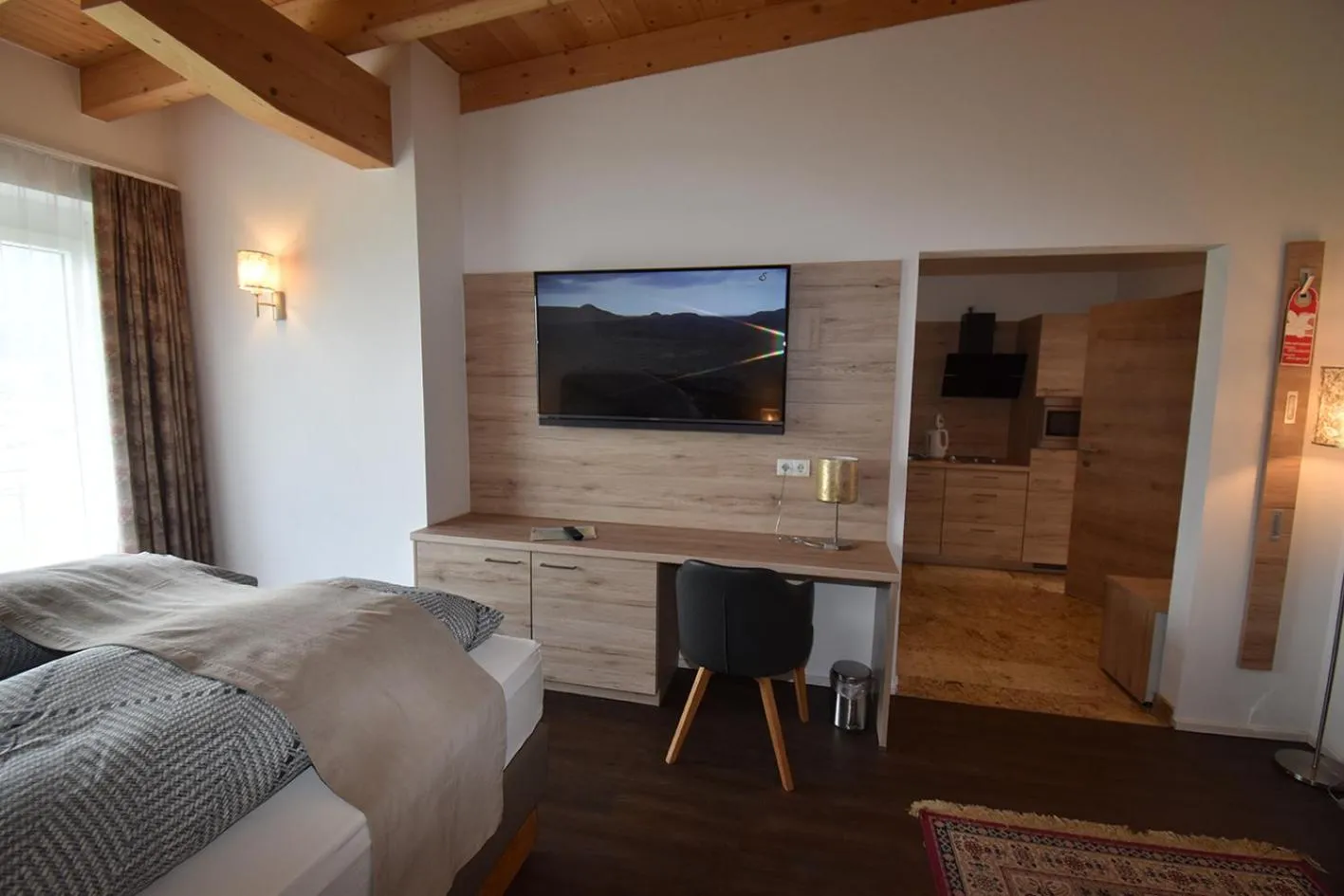 Bed in Hotel Martina