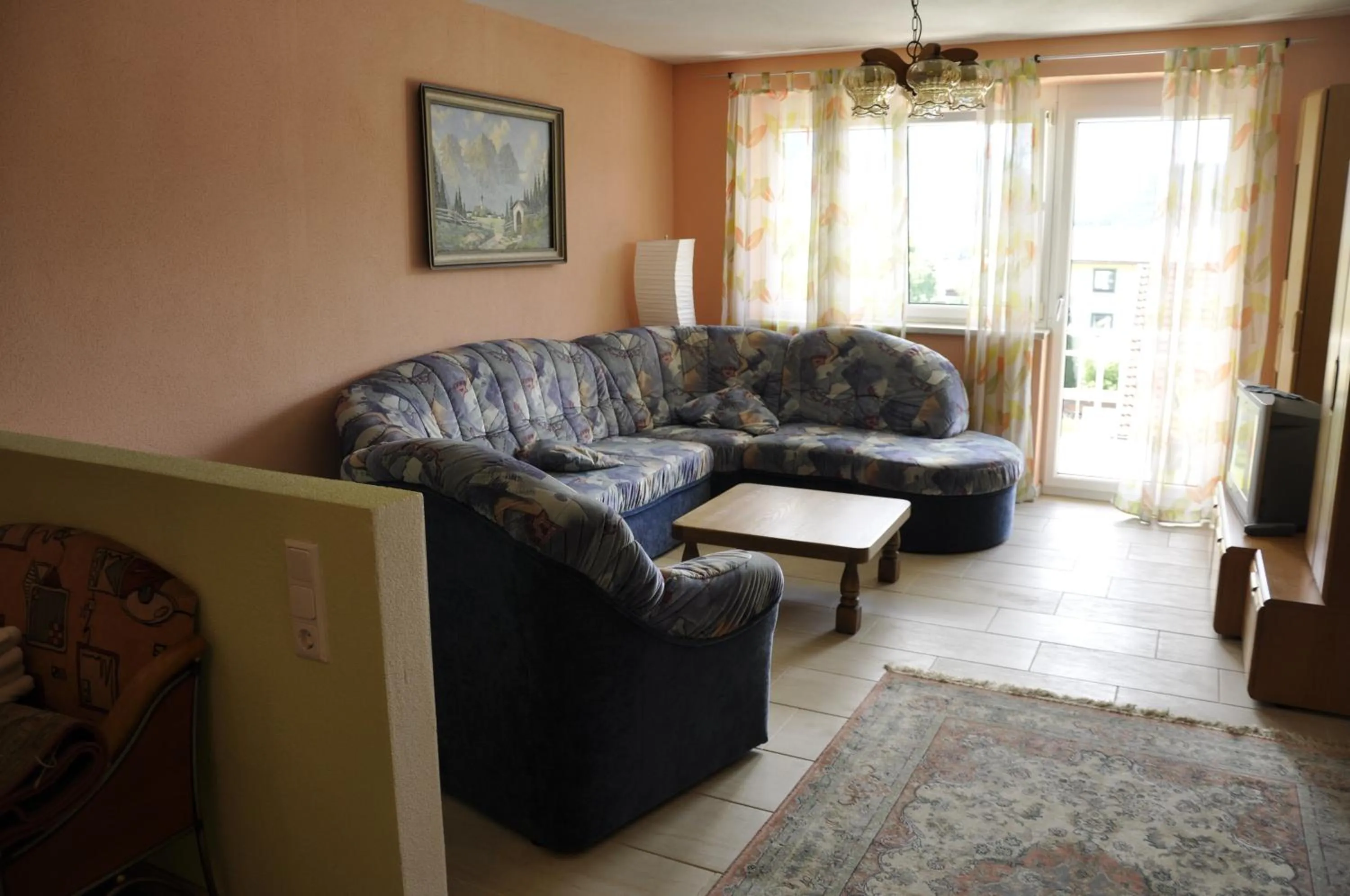 Seating area in Hotel Martina