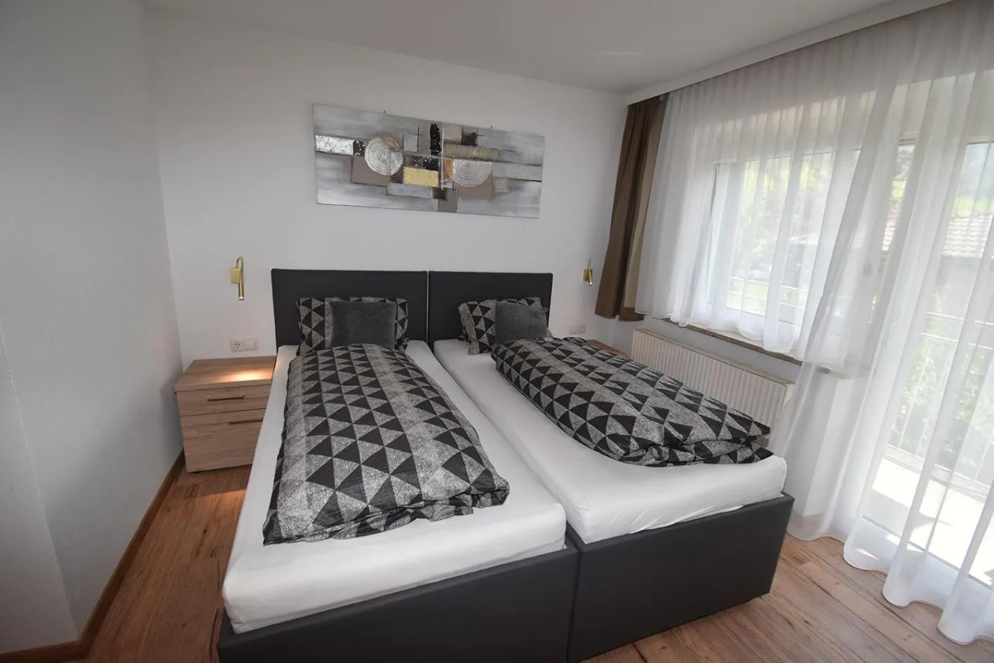 Bed in Hotel Martina