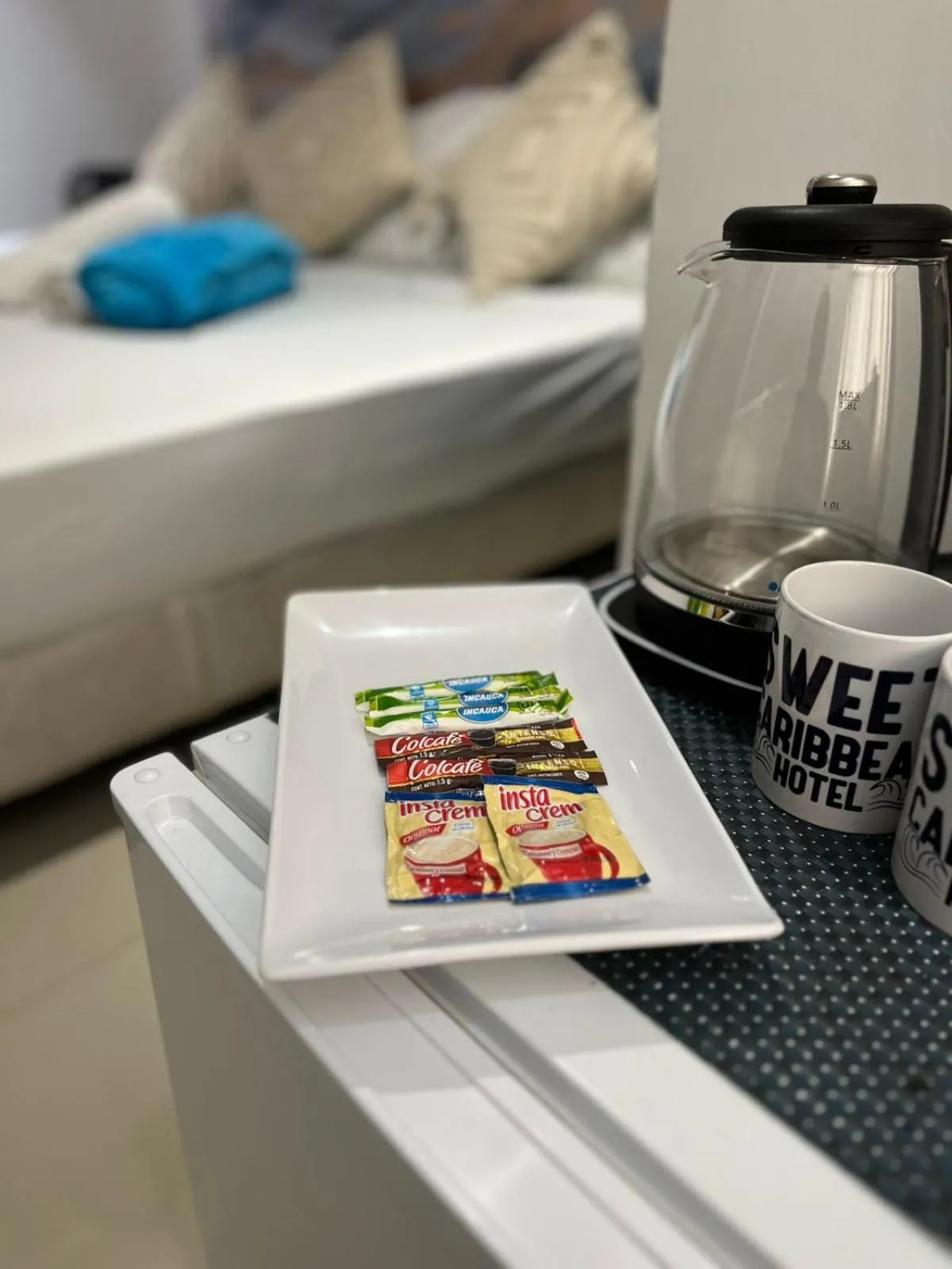 Coffee/tea facilities in Sweet Caribbean Airport Hotel