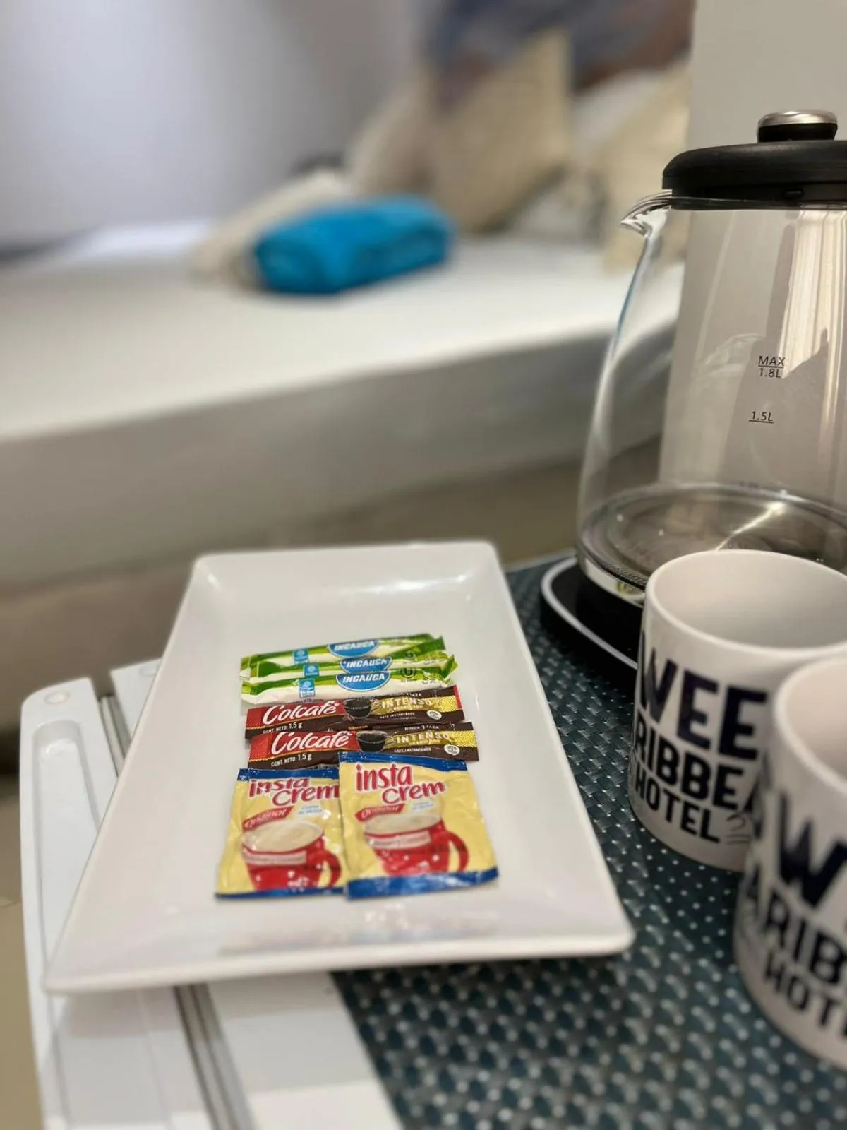 Coffee/tea facilities in Sweet Caribbean Airport Hotel