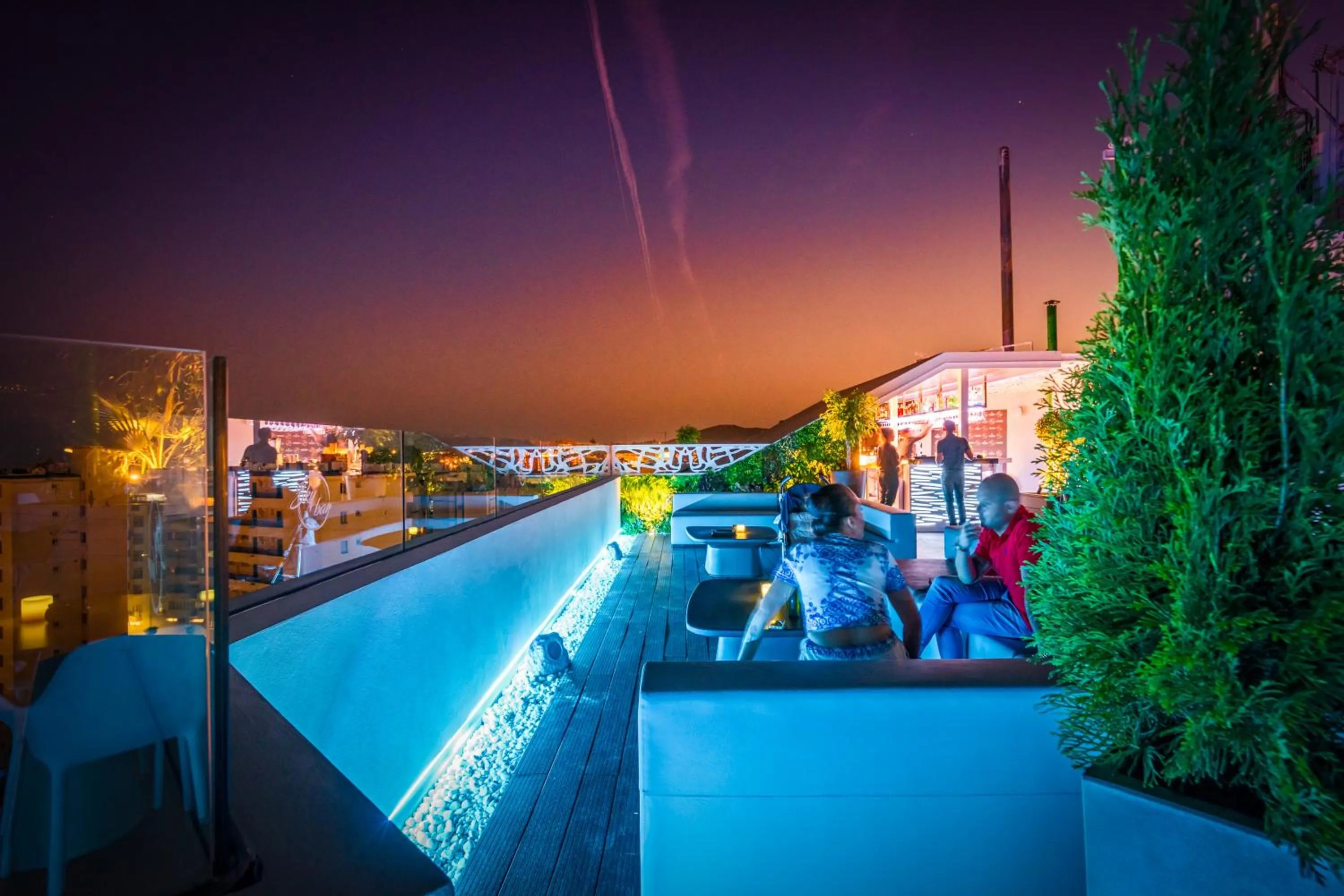 Sunset, Swimming Pool in Veramar Aparthotel