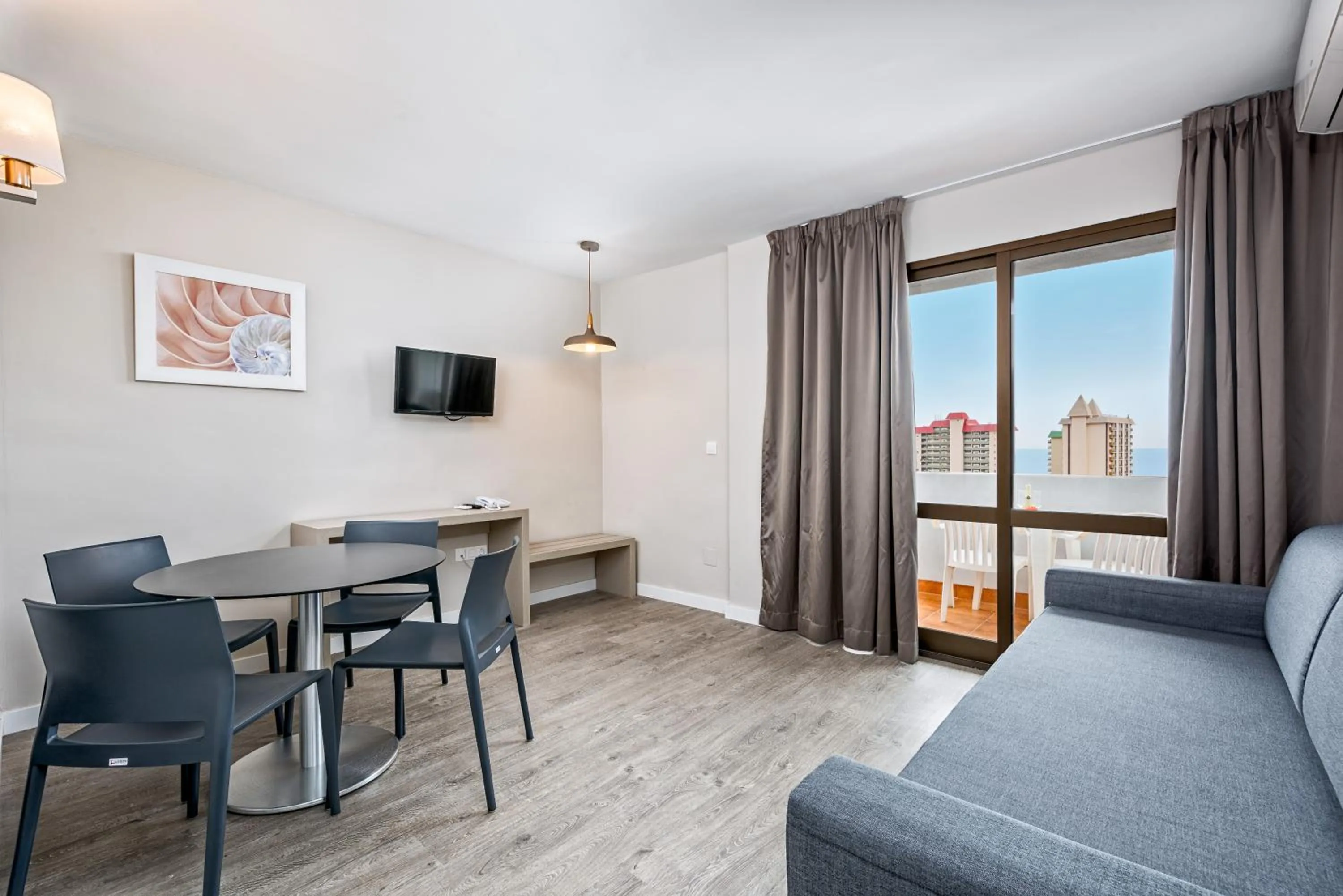 Living room in Veramar Aparthotel