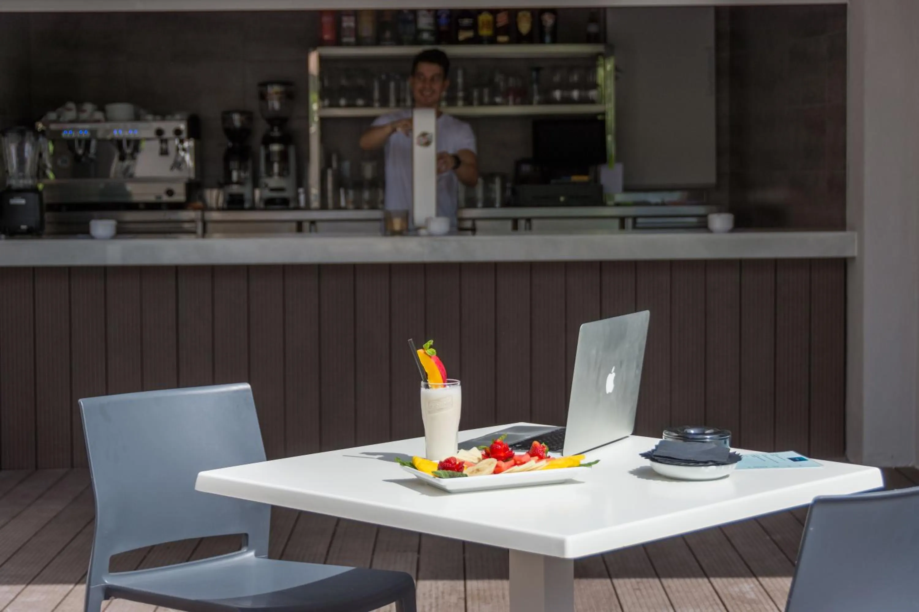 Balcony/Terrace, Restaurant/Places to Eat in Veramar Aparthotel