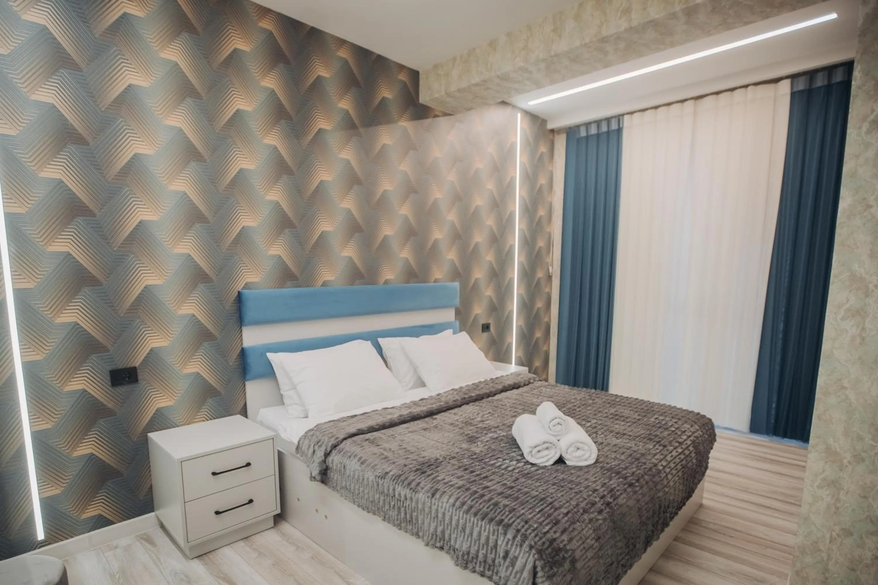 Bed in Sabah Bayil Residence Family Apart