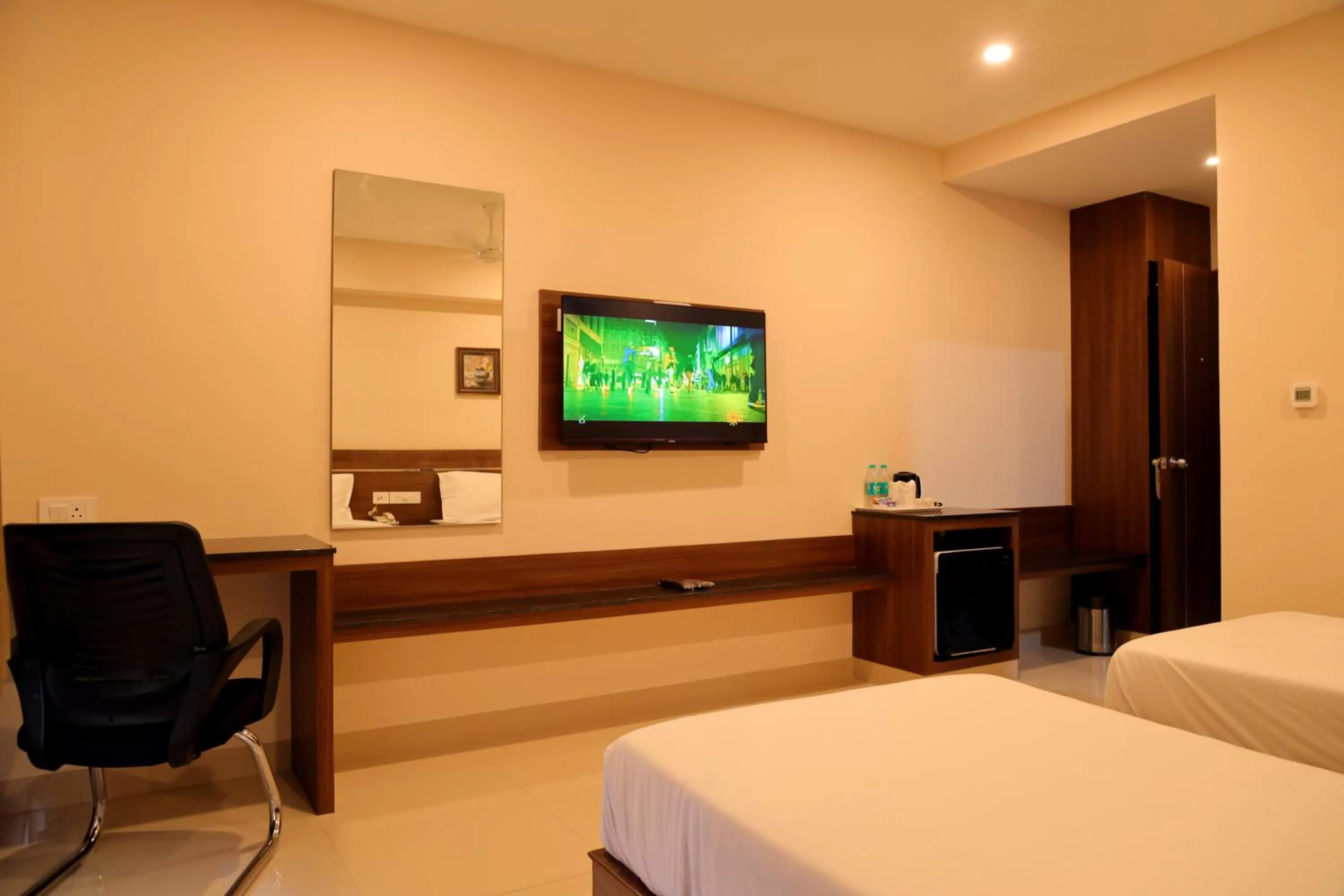 Bedroom, Bed in Hotel Le Palace