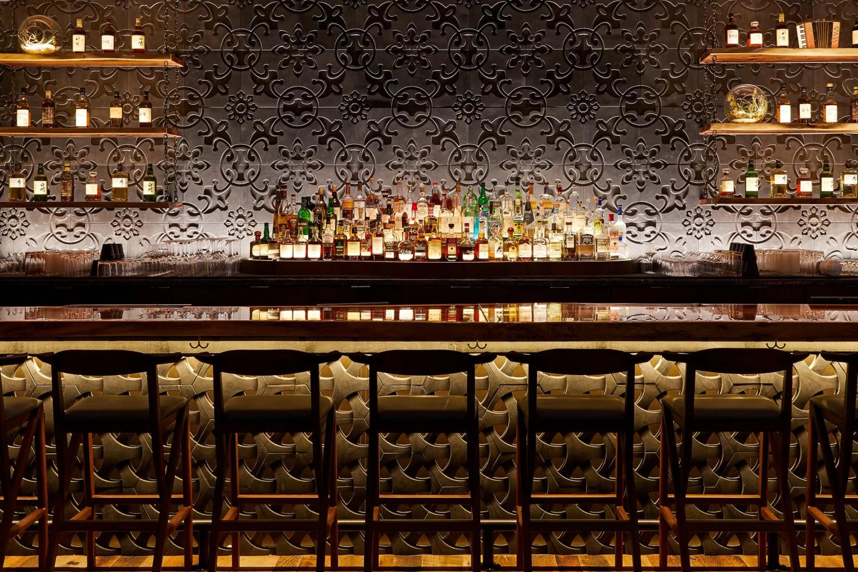 Lounge or bar in The Godfrey Hotel Boston