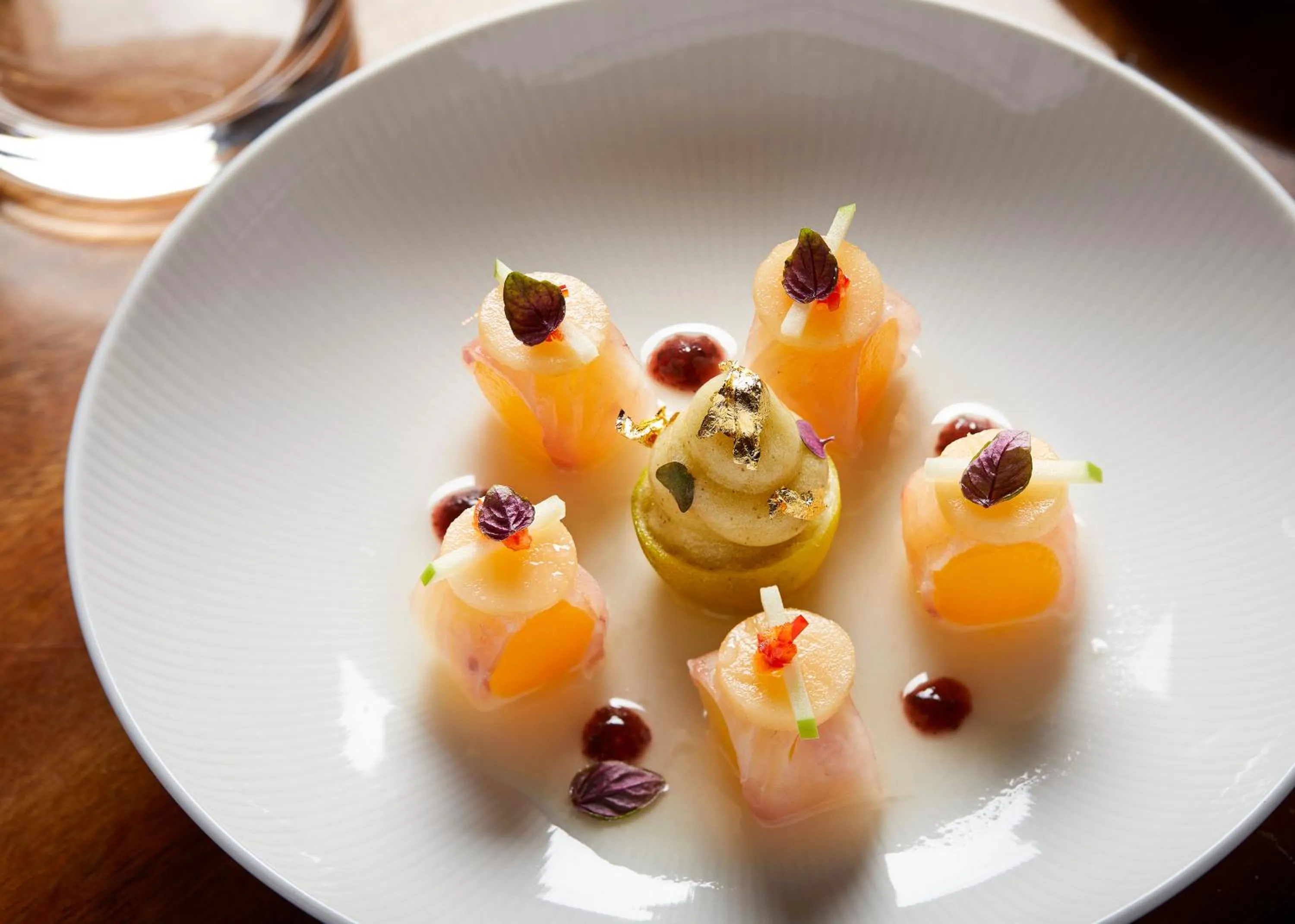 Food close-up in The Godfrey Hotel Boston