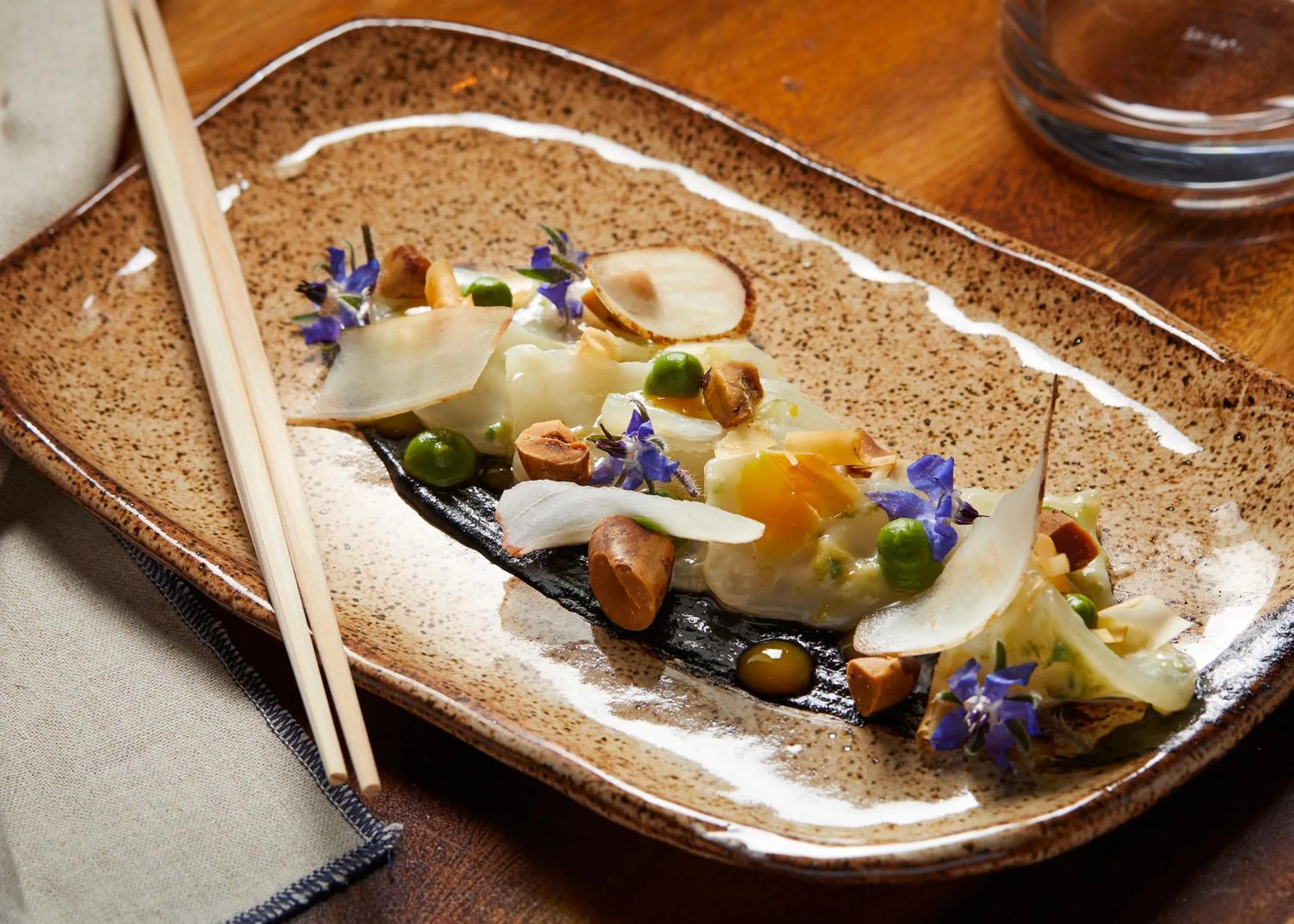 Food close-up in The Godfrey Hotel Boston