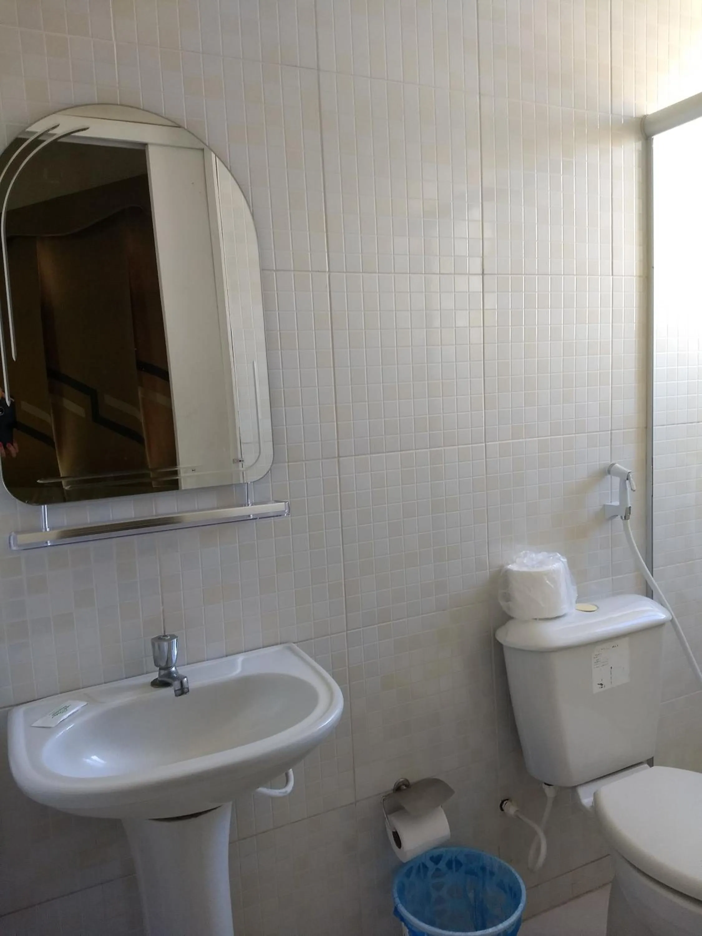 Toilet in Hotel Pousada Figueiredo